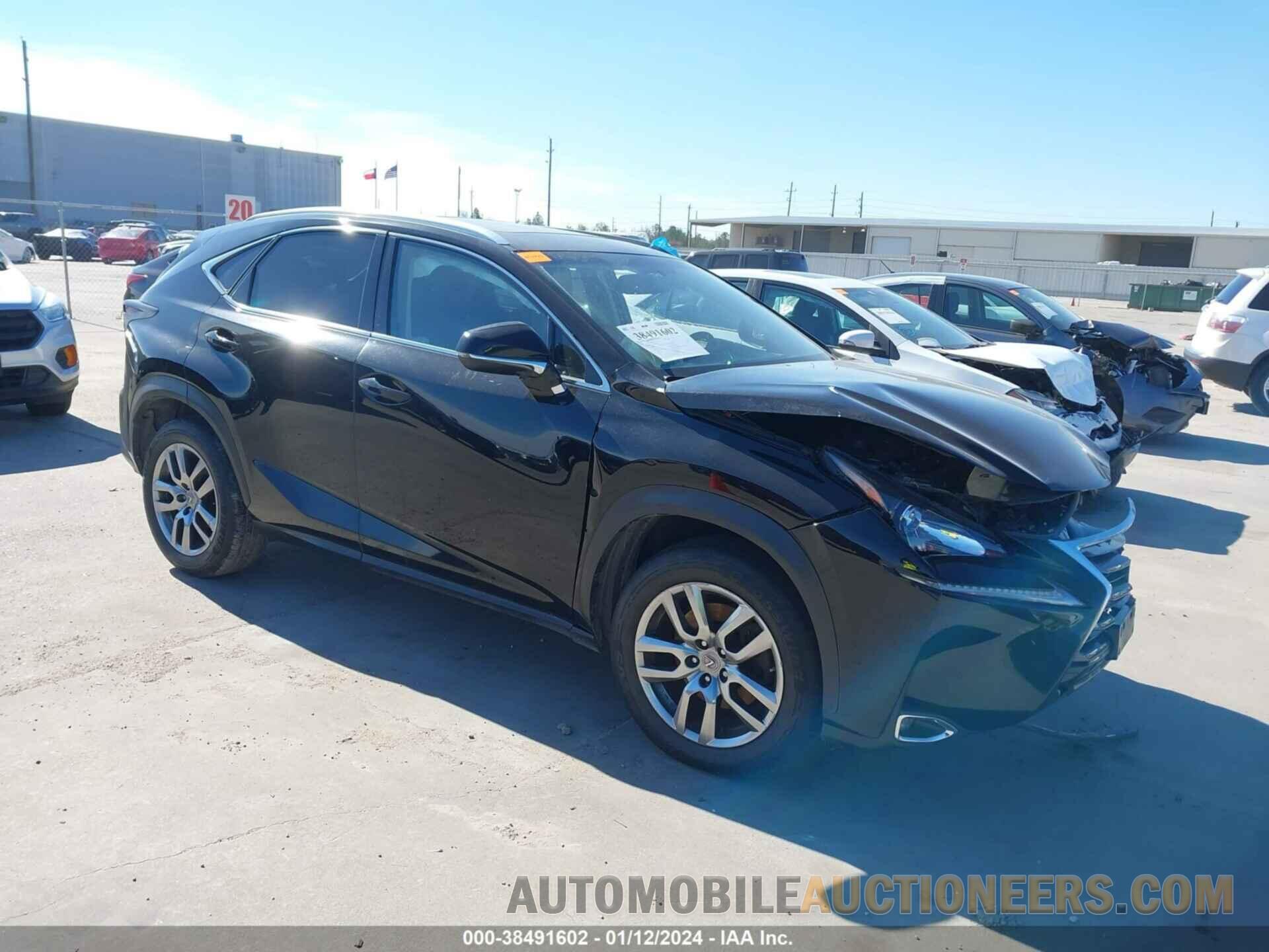 JTJBARBZ3F2006844 LEXUS NX 200T 2015