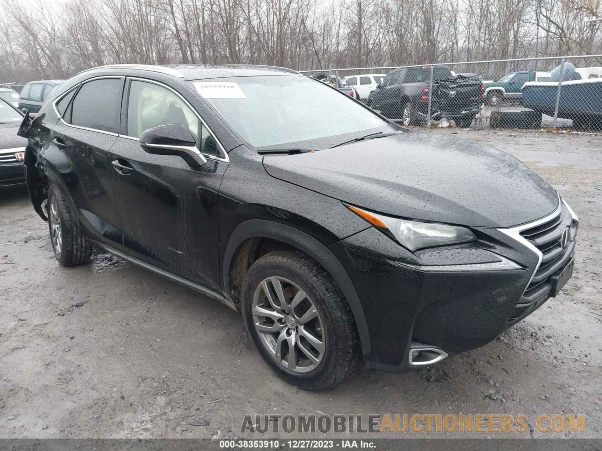 JTJBARBZ3F2041996 LEXUS NX 200T 2015