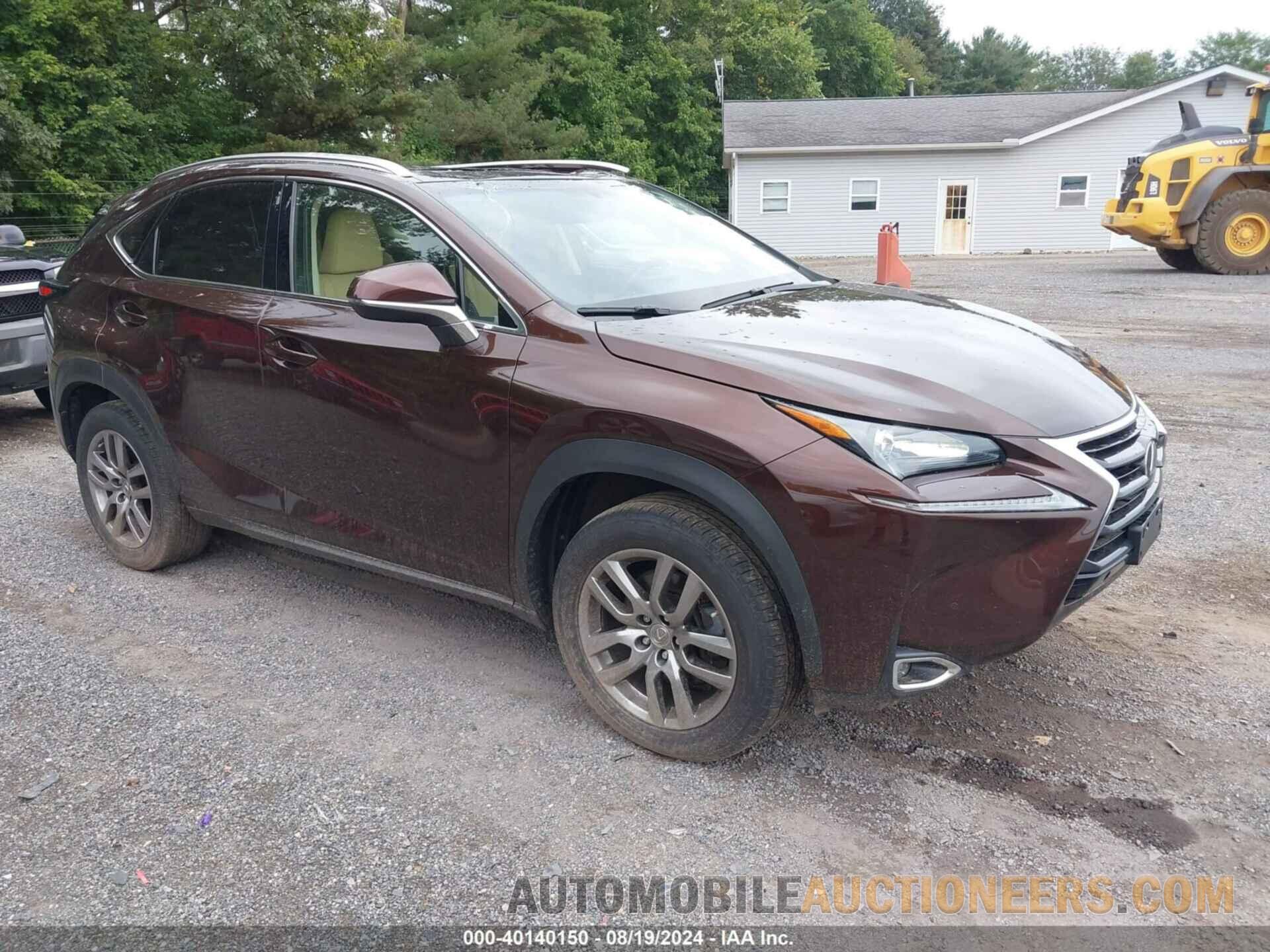 JTJBARBZ3G2059108 LEXUS NX 200T 2016