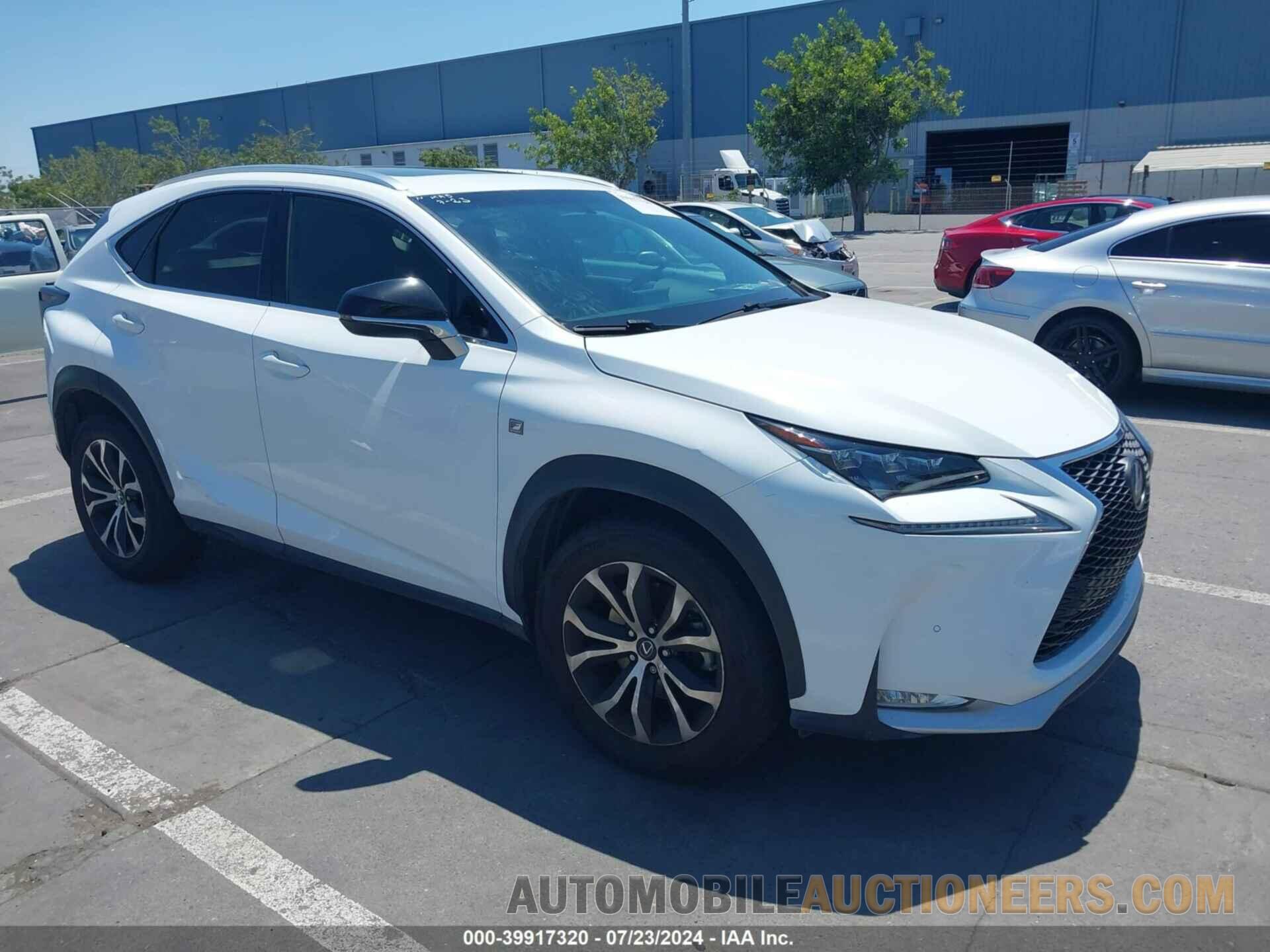 JTJBARBZ3G2059528 LEXUS NX 200T 2016