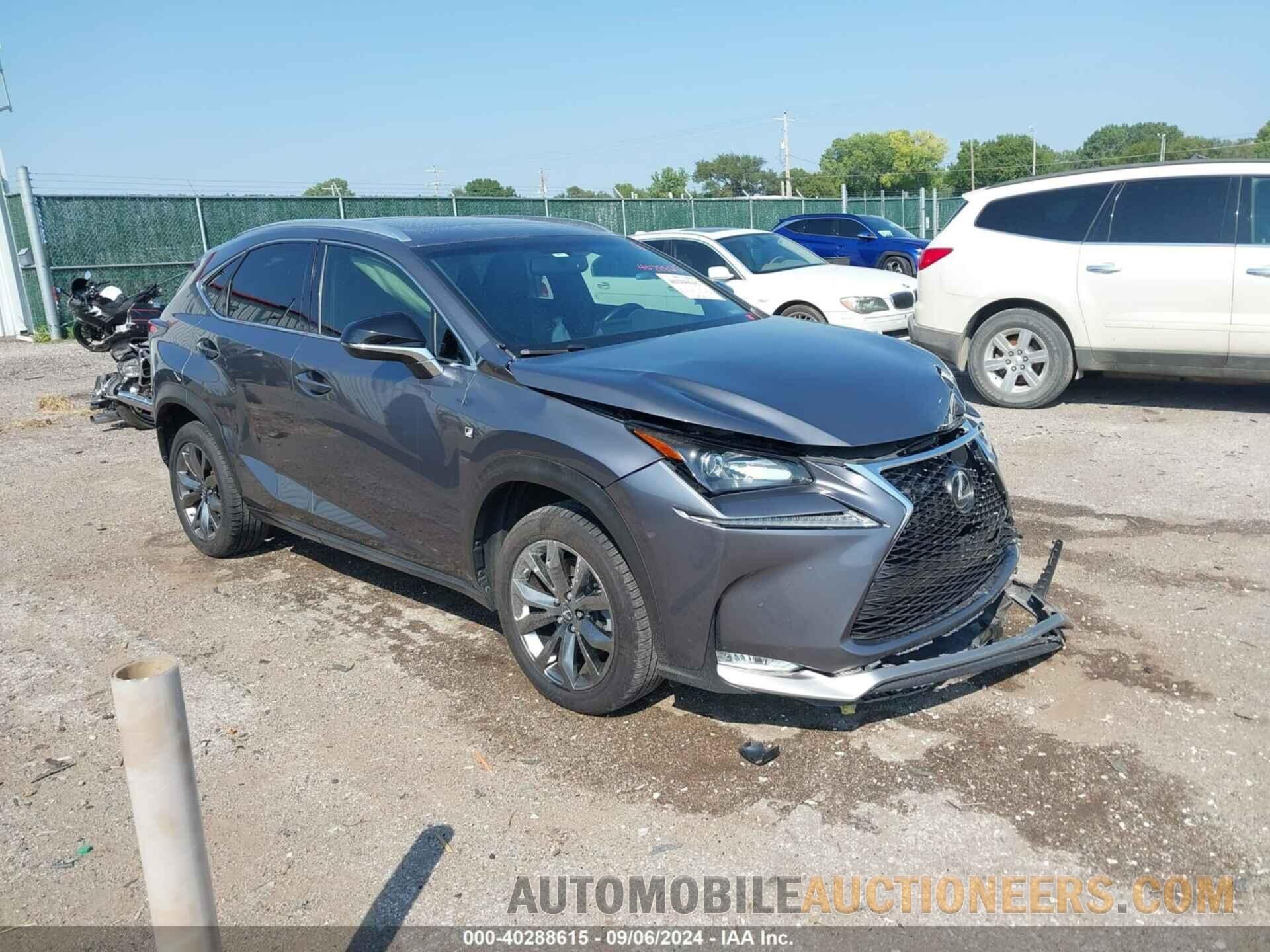 JTJBARBZ3G2075602 LEXUS NX 200T 2016