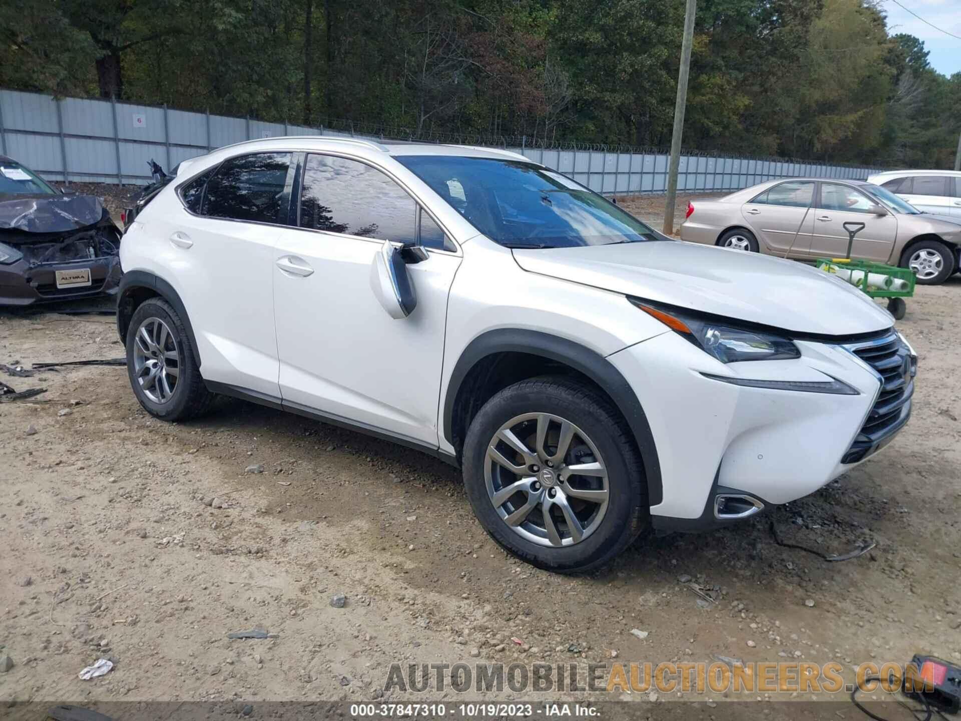 JTJBARBZ3G2080041 LEXUS NX 200T 2016