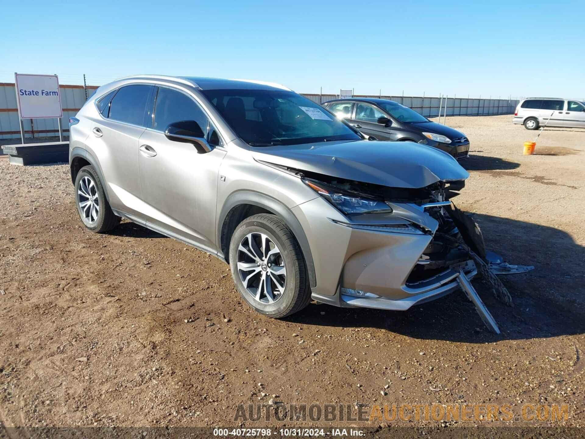 JTJBARBZ3H2116506 LEXUS NX 200T 2017