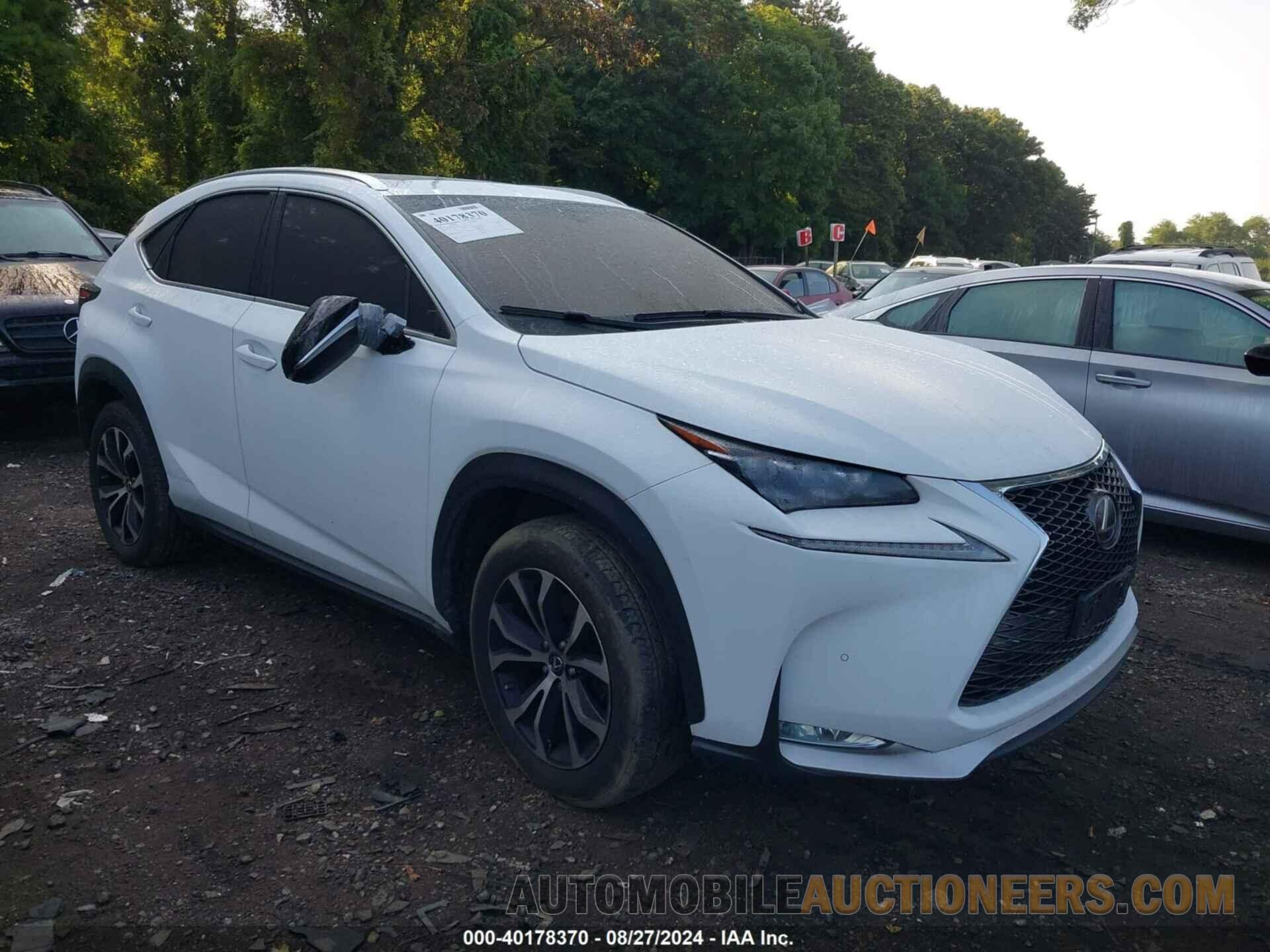 JTJBARBZ3H2137419 LEXUS NX 200T 2017