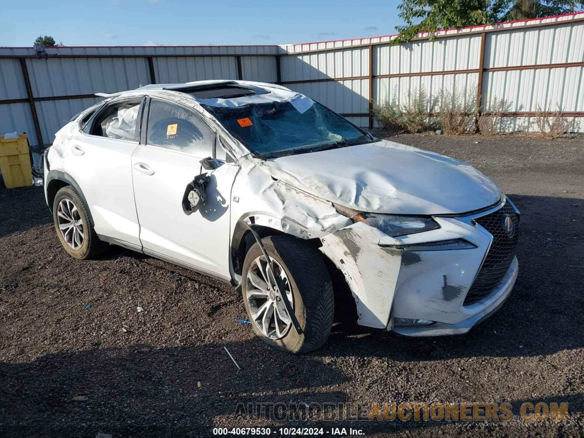 JTJBARBZ4F2011034 LEXUS NX 200T 2015