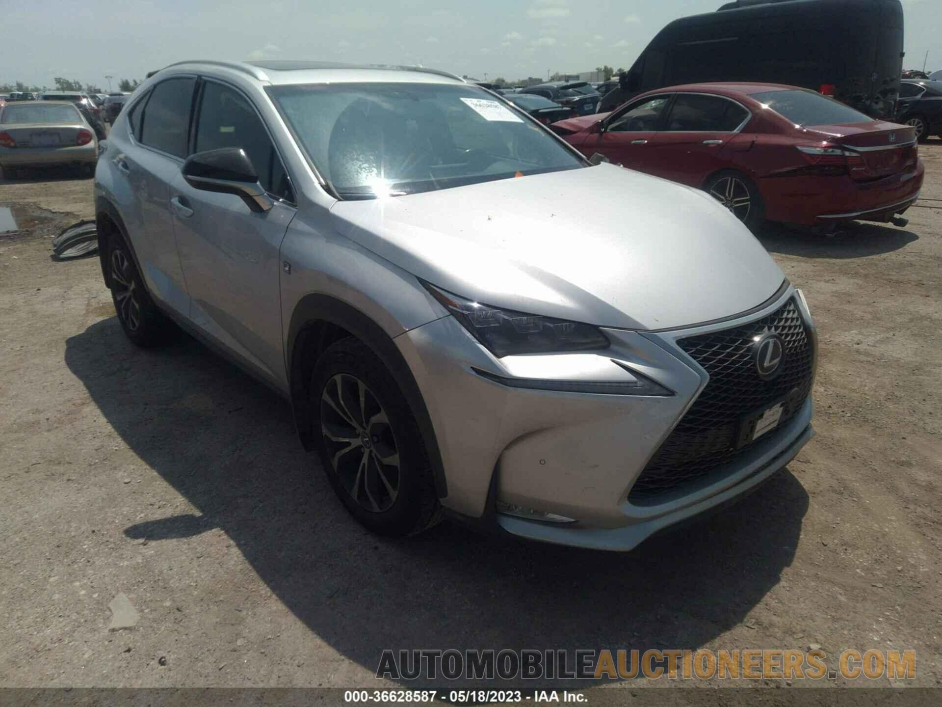 JTJBARBZ4F2021479 LEXUS NX 200T 2015