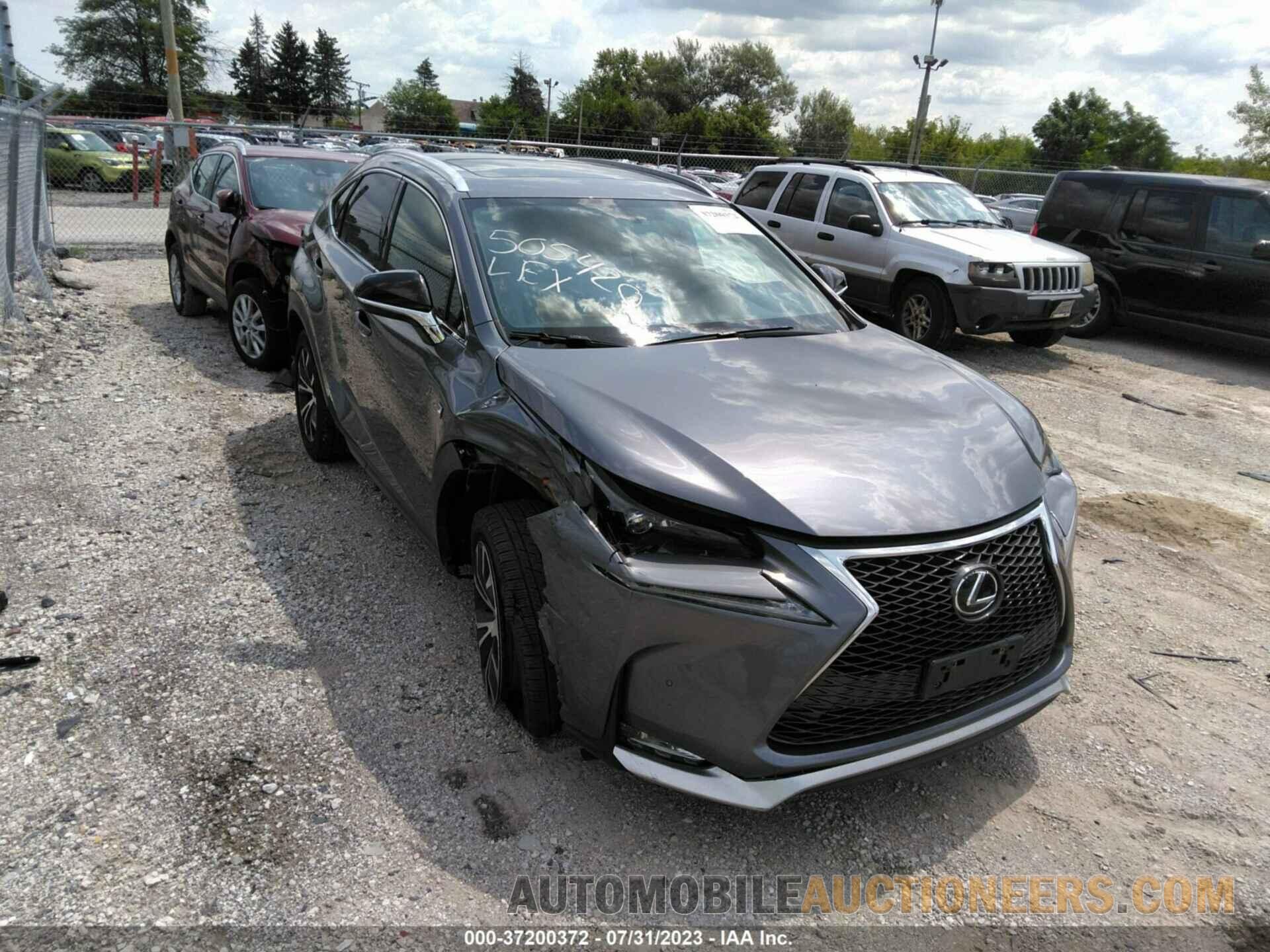 JTJBARBZ4F2043305 LEXUS NX 200T 2015