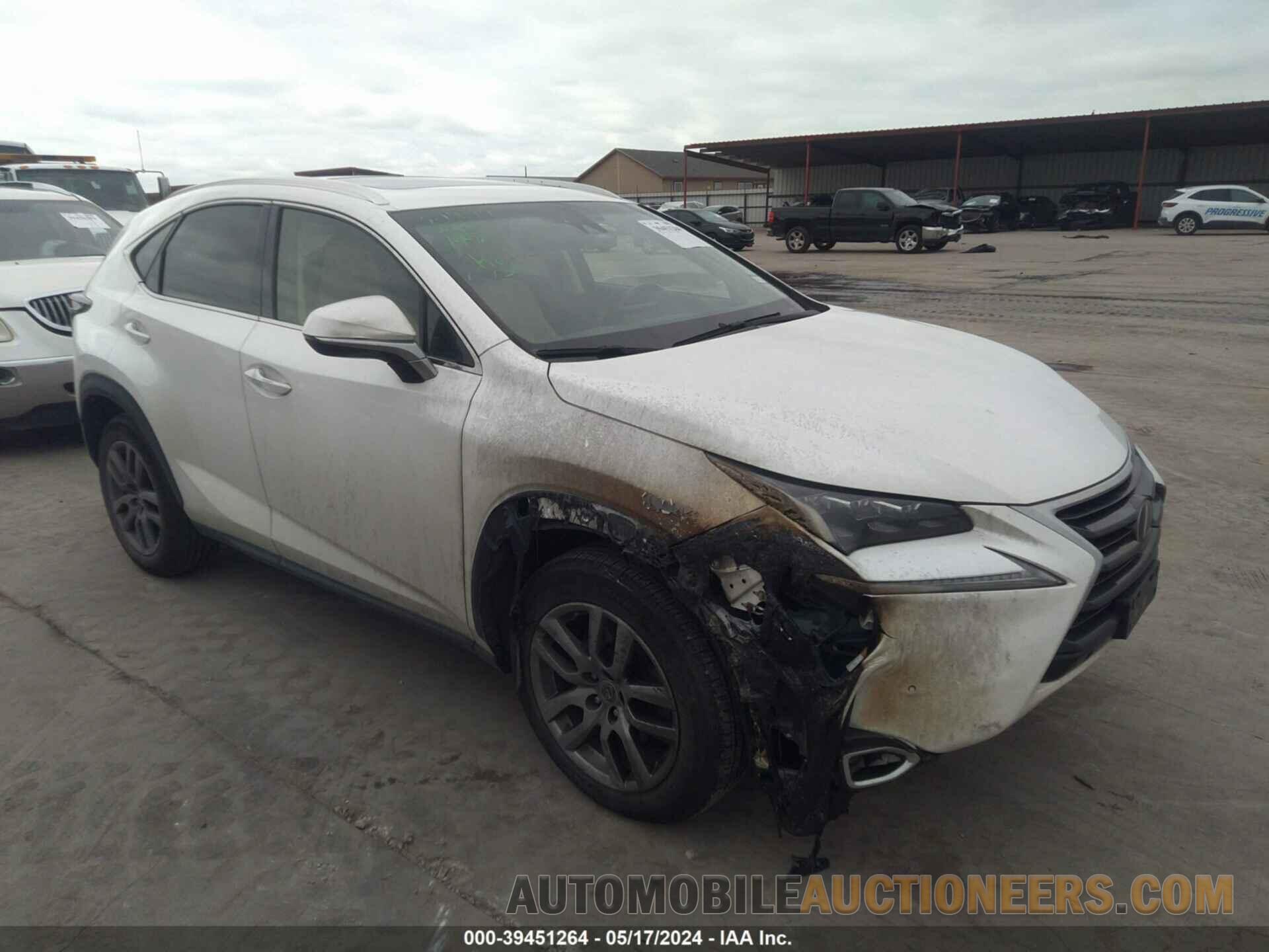 JTJBARBZ4G2075303 LEXUS NX 200T 2016