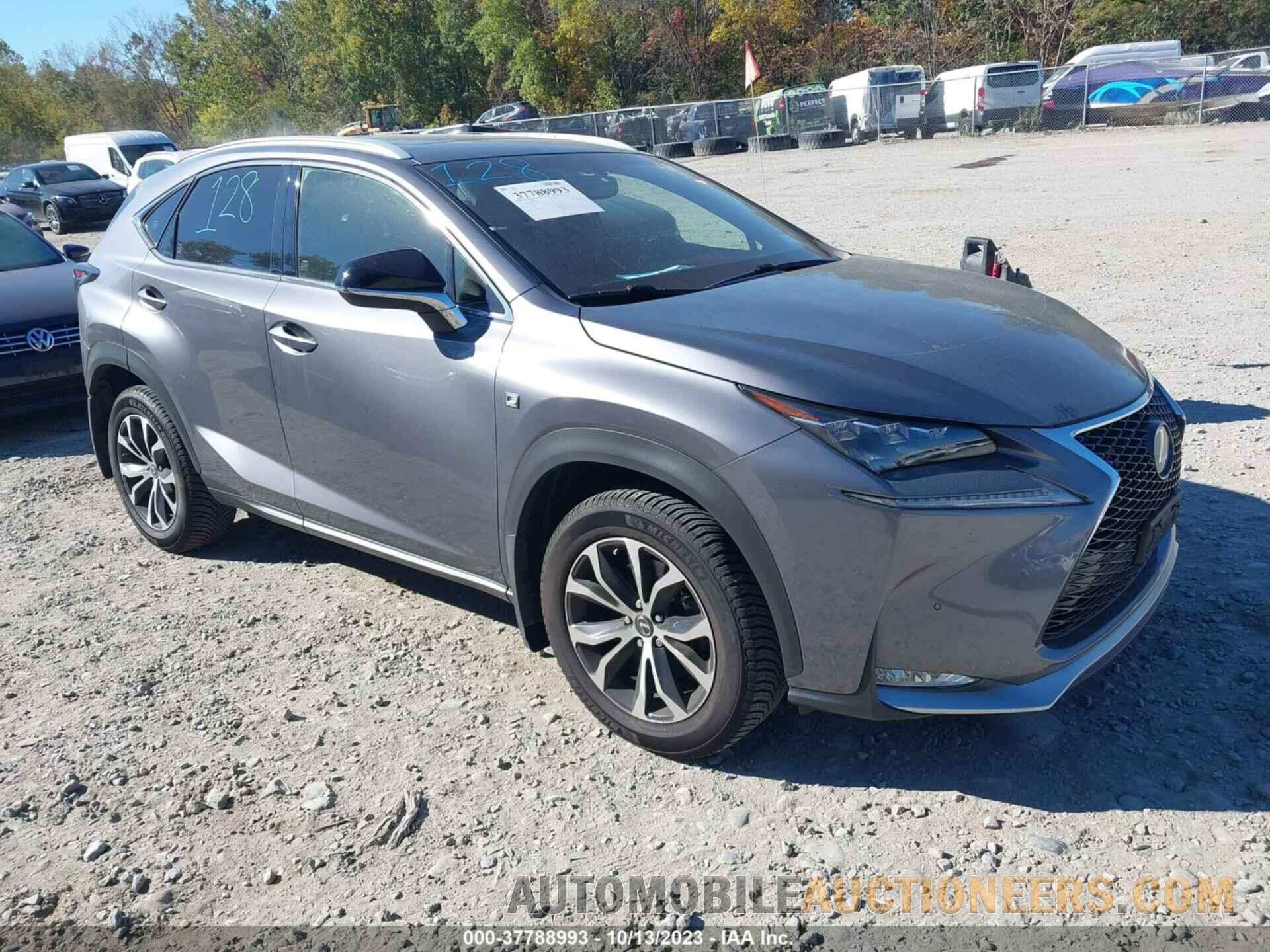 JTJBARBZ5F2037206 LEXUS NX 200T 2015