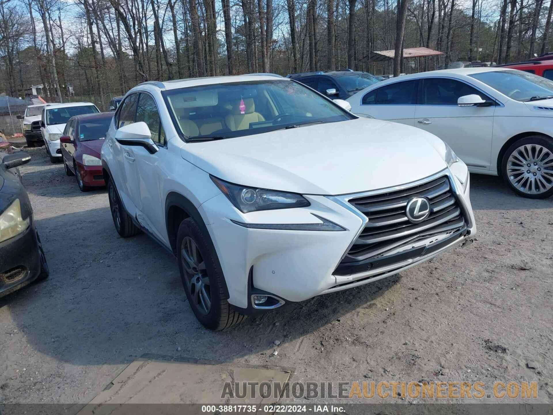 JTJBARBZ5G2054539 LEXUS NX 200T 2016