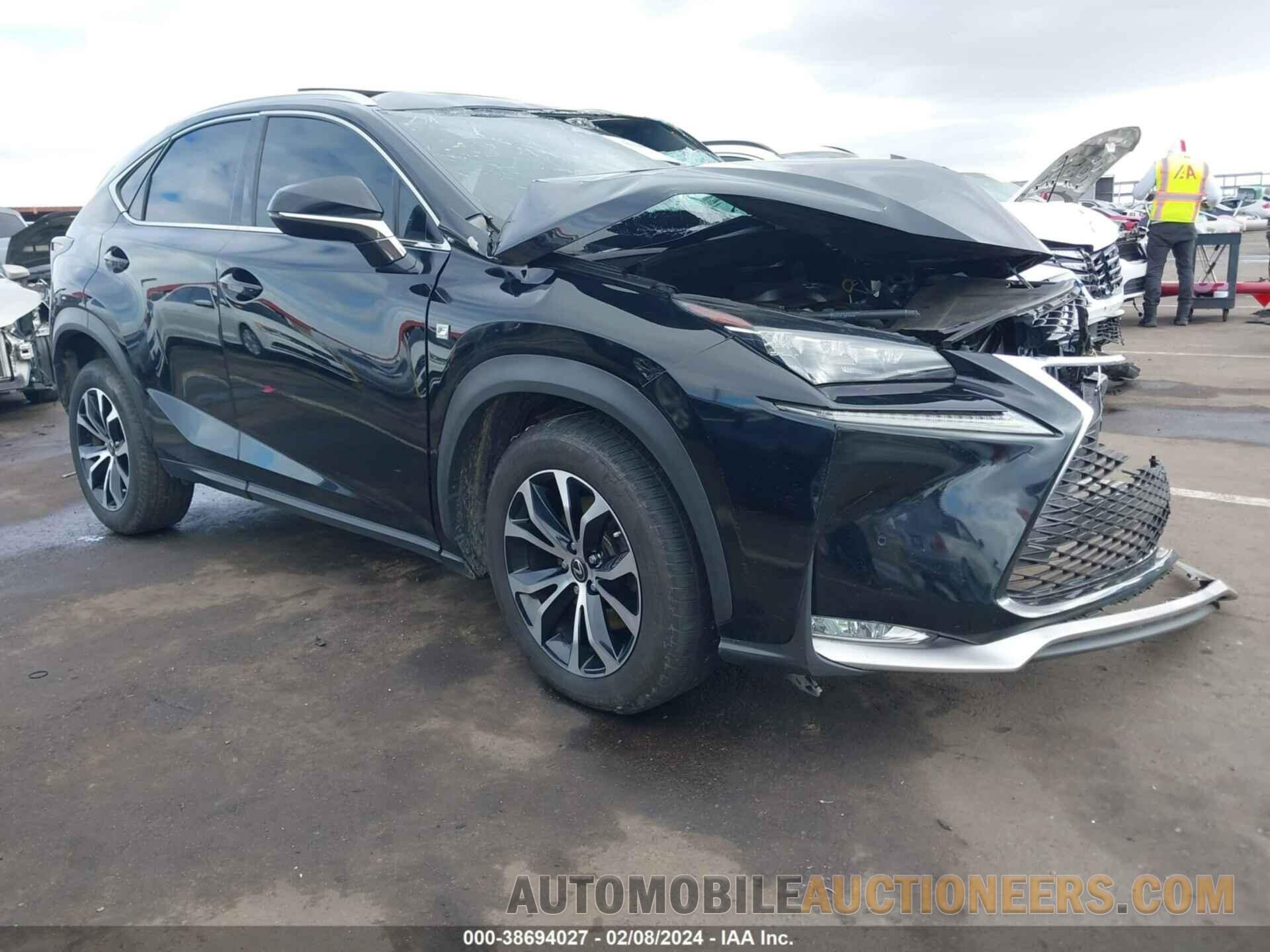 JTJBARBZ5G2055013 LEXUS NX 200T 2016