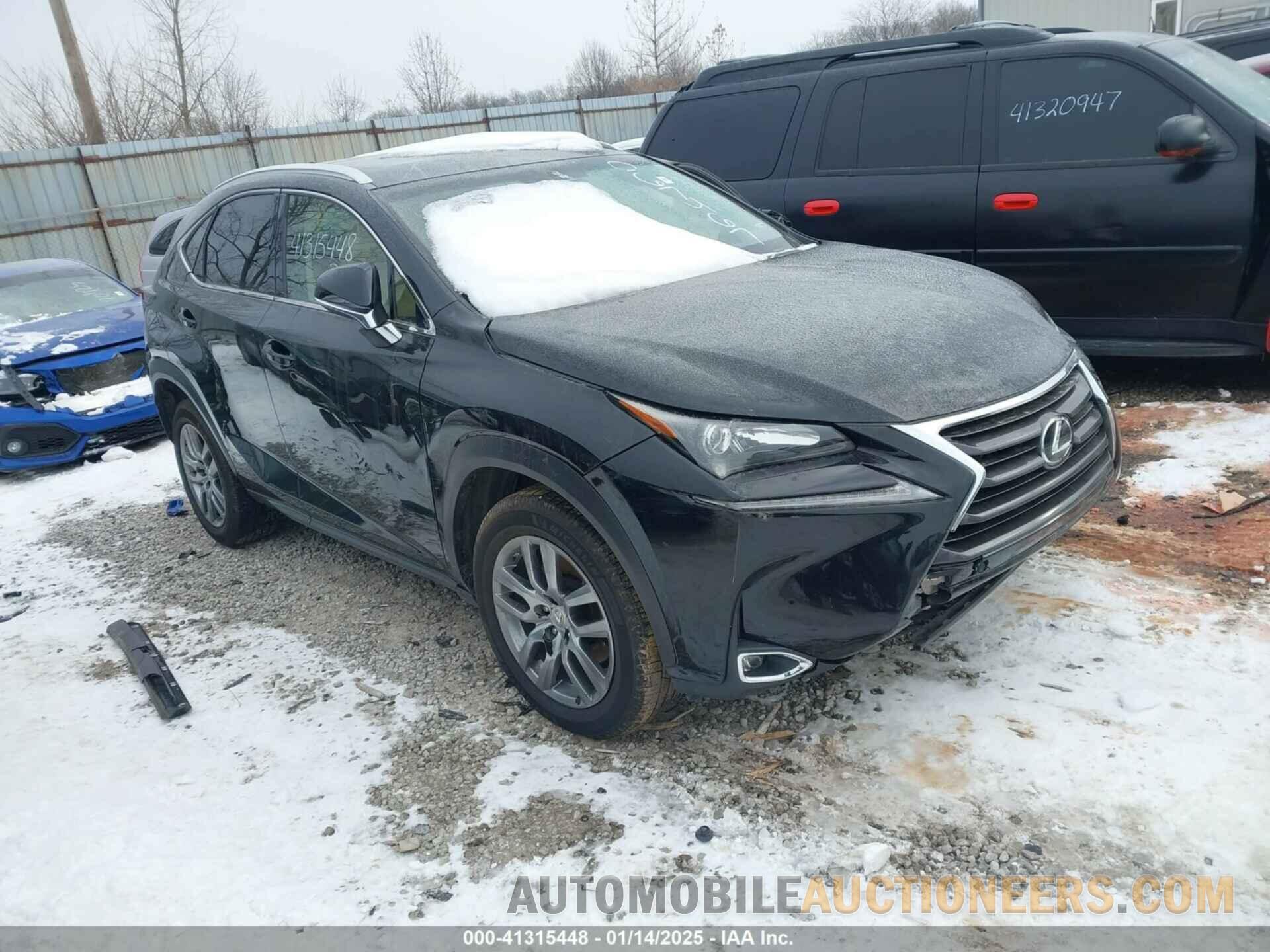 JTJBARBZ5G2067467 LEXUS NX 200T 2016