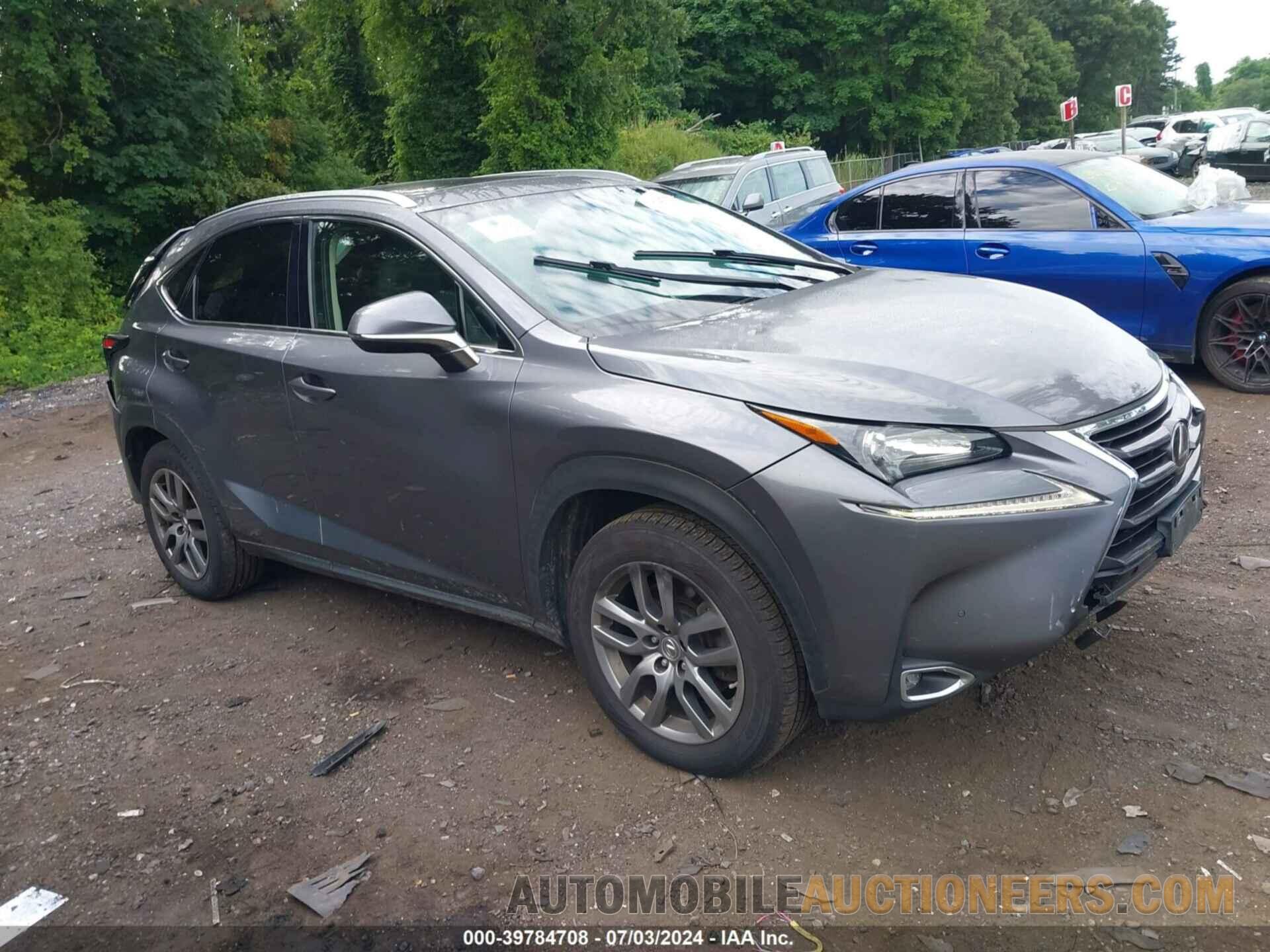 JTJBARBZ5G2091607 LEXUS NX 200T 2016