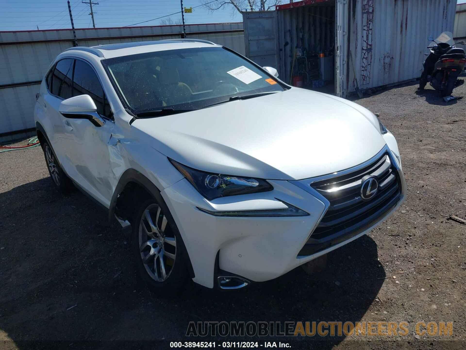 JTJBARBZ6F2043774 LEXUS NX 200T 2015