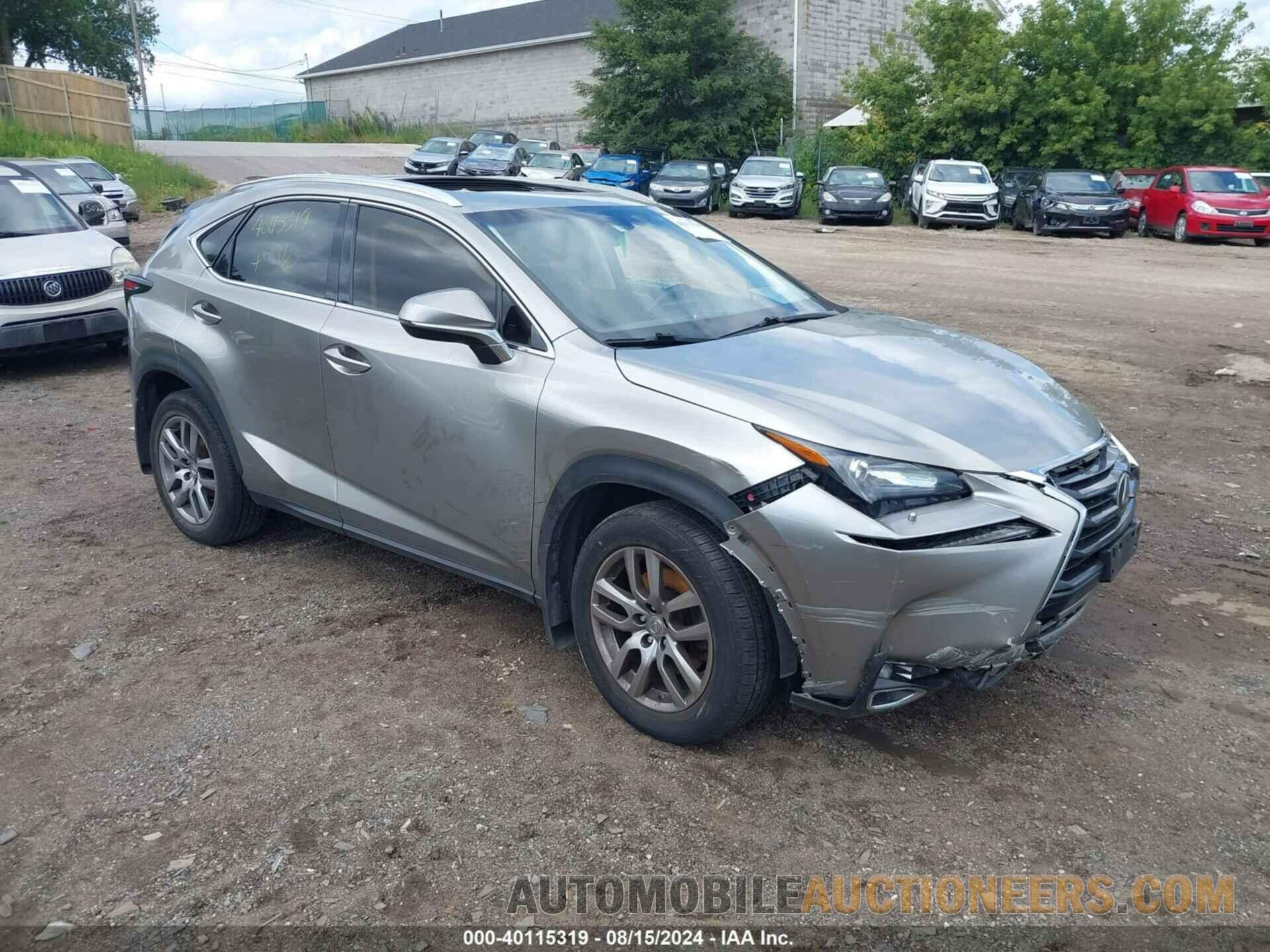 JTJBARBZ6G2048975 LEXUS NX 200T 2016