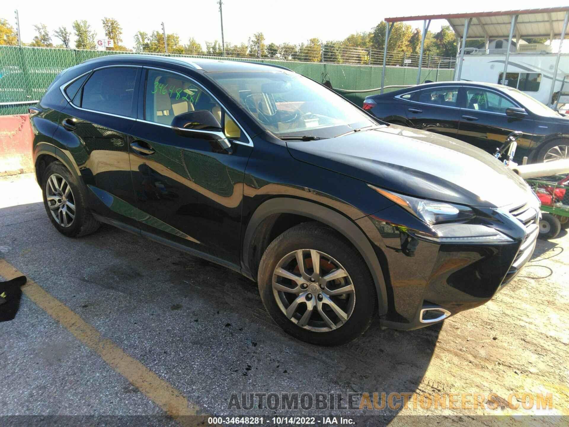 JTJBARBZ6G2052279 LEXUS NX 200T 2016