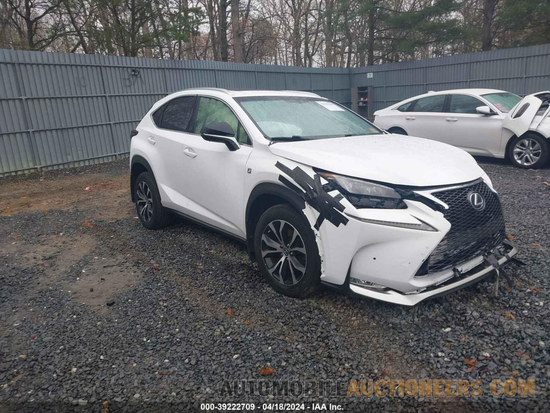 JTJBARBZ6G2053058 LEXUS NX 2016