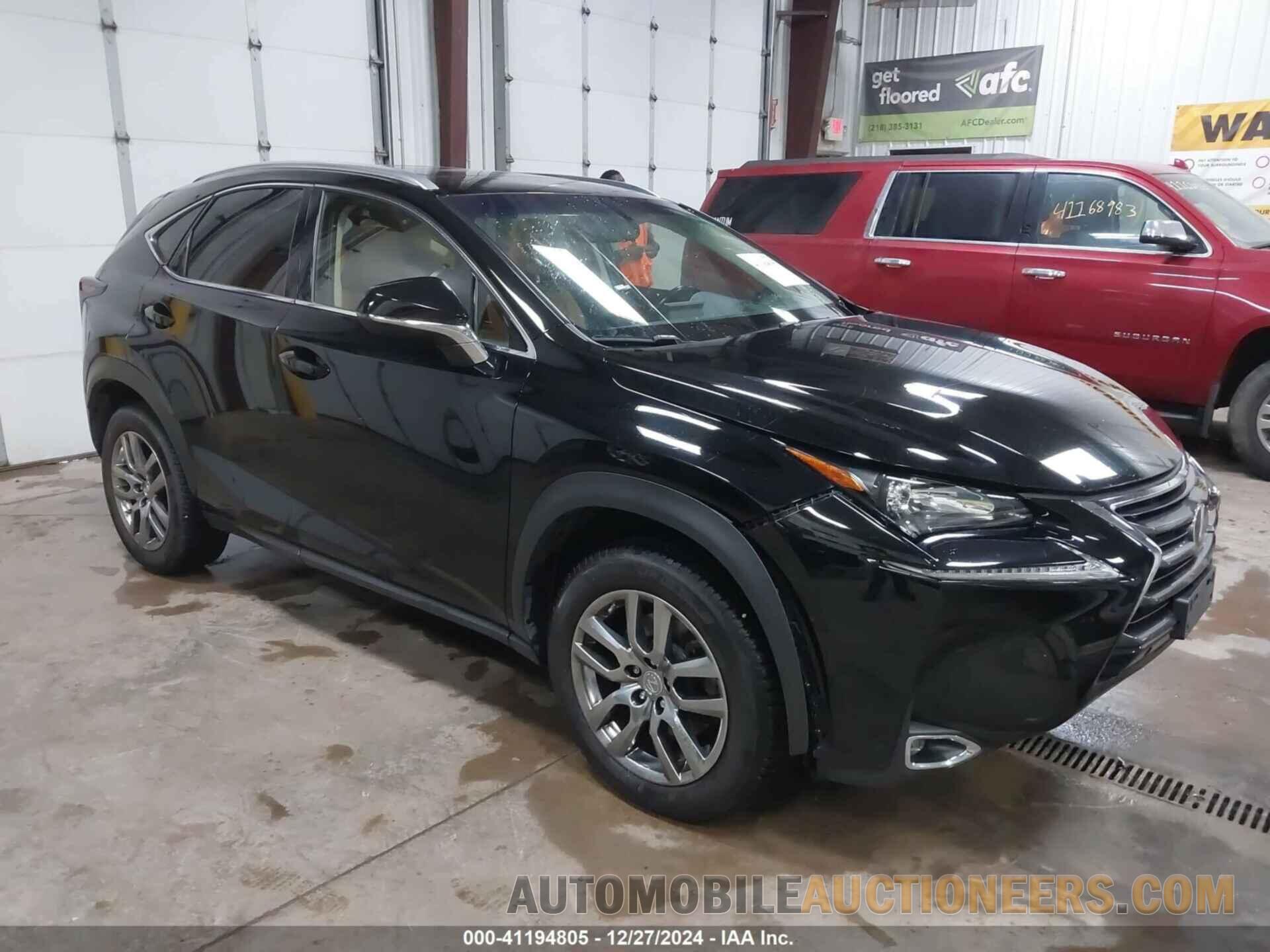 JTJBARBZ6G2066022 LEXUS NX 200T 2016