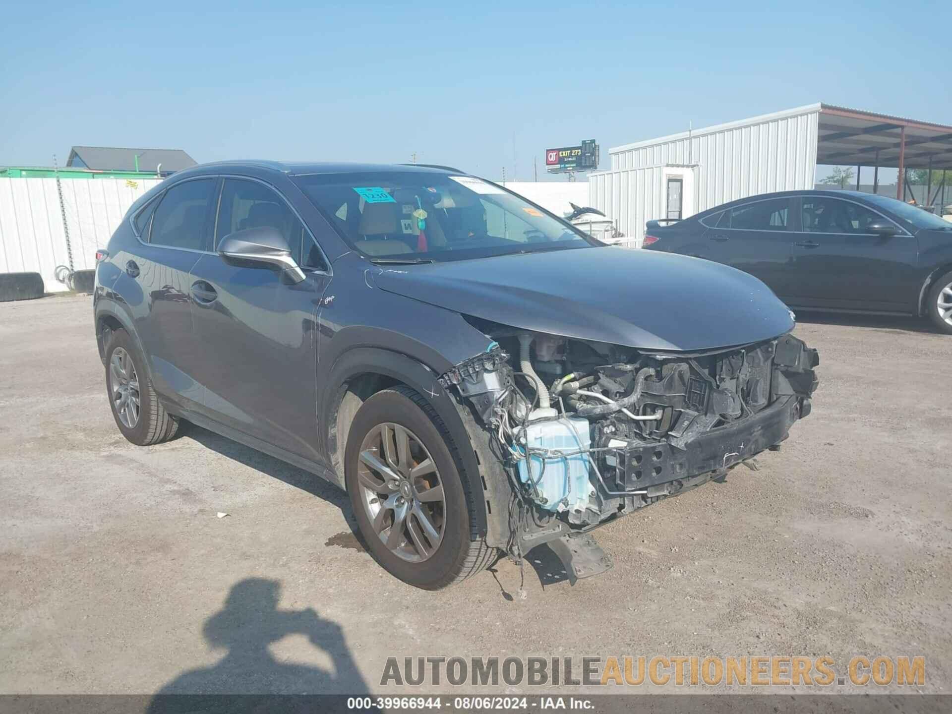 JTJBARBZ6G2081877 LEXUS NX 200T 2016