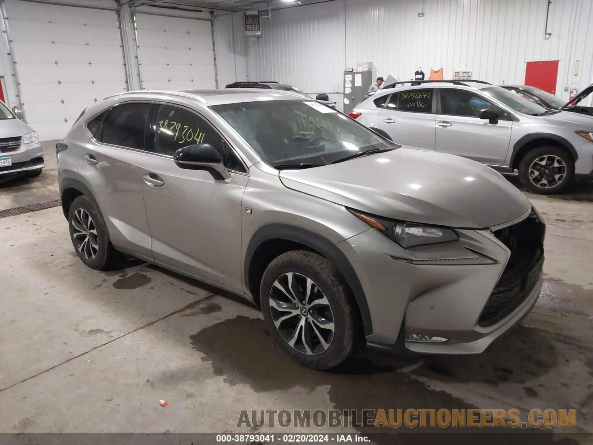 JTJBARBZ6H2107573 LEXUS NX 200T 2017