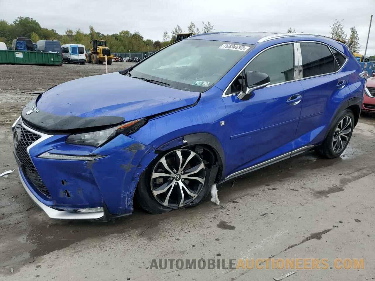 JTJBARBZ7F2021296 LEXUS NX 2015