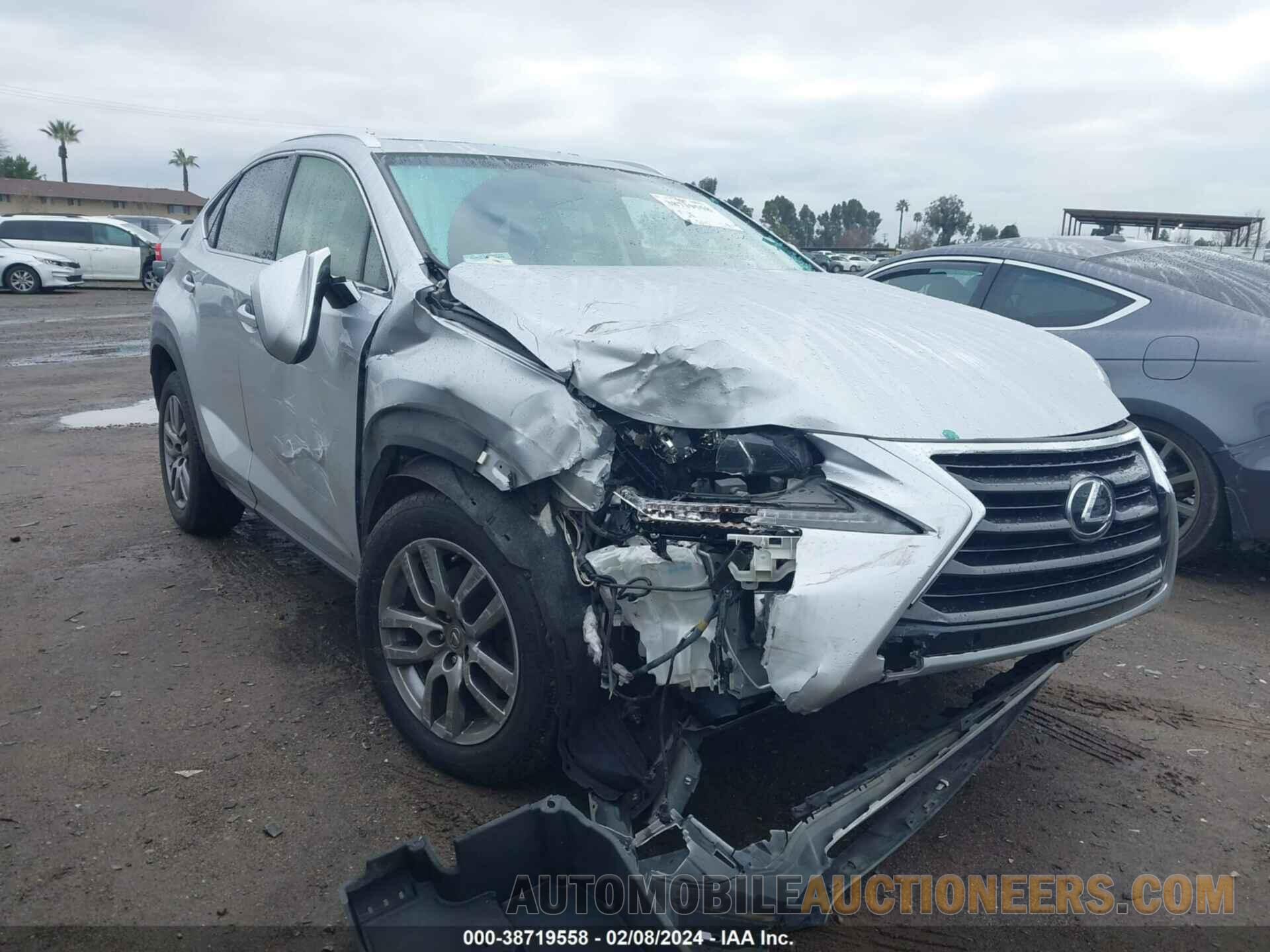 JTJBARBZ7G2058642 LEXUS NX 200T 2016