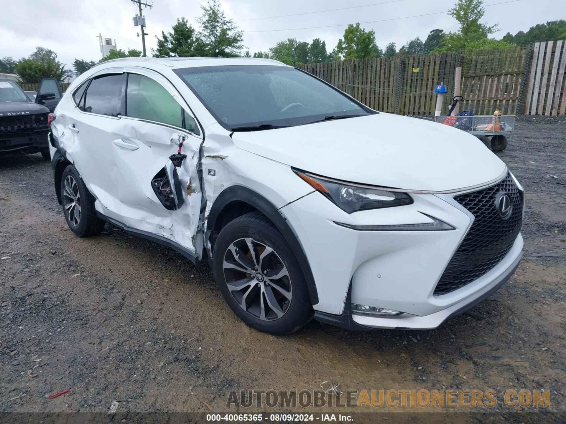 JTJBARBZ7H2110210 LEXUS NX 200T 2017