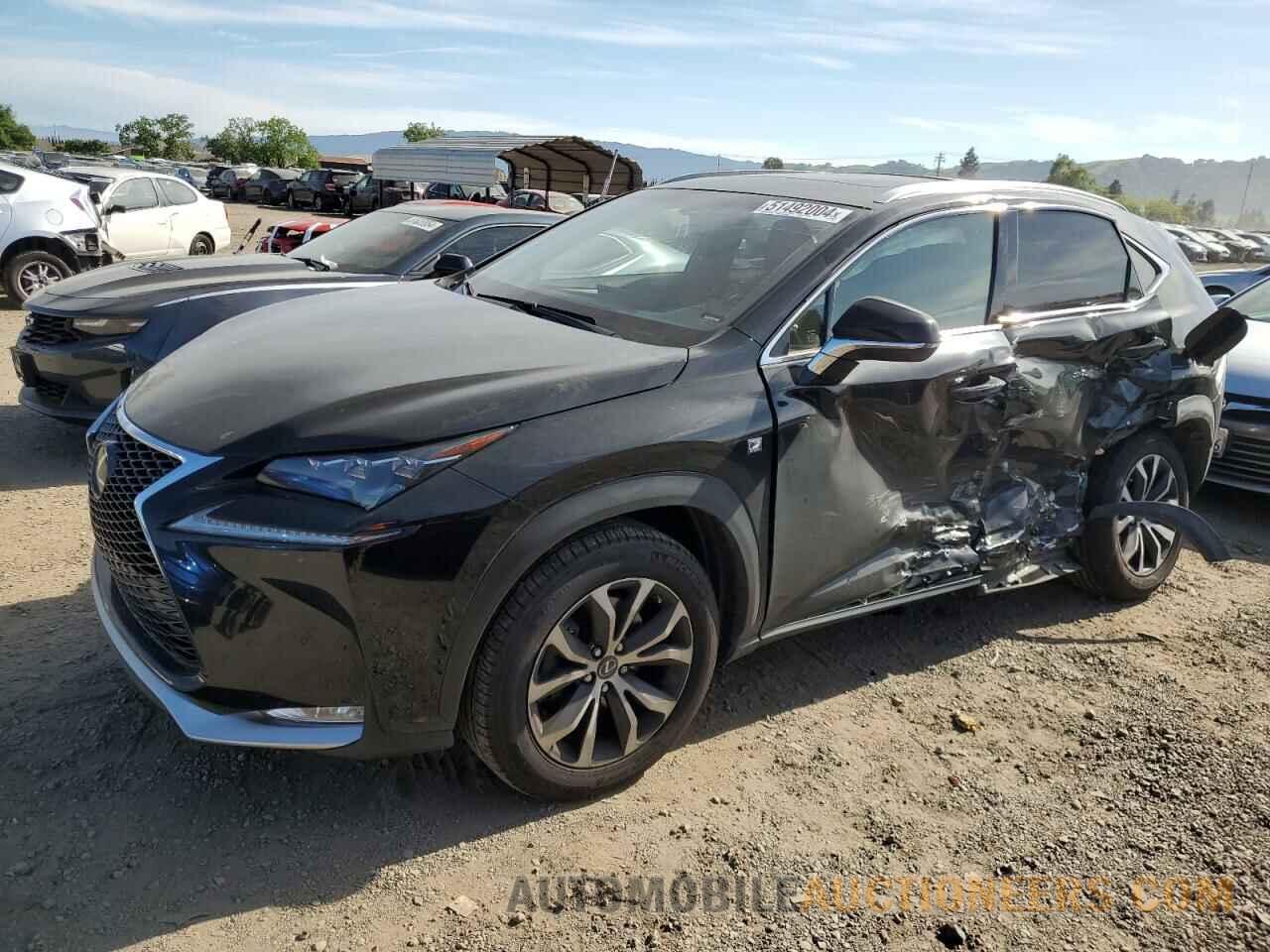 JTJBARBZ8F2018617 LEXUS NX 2015