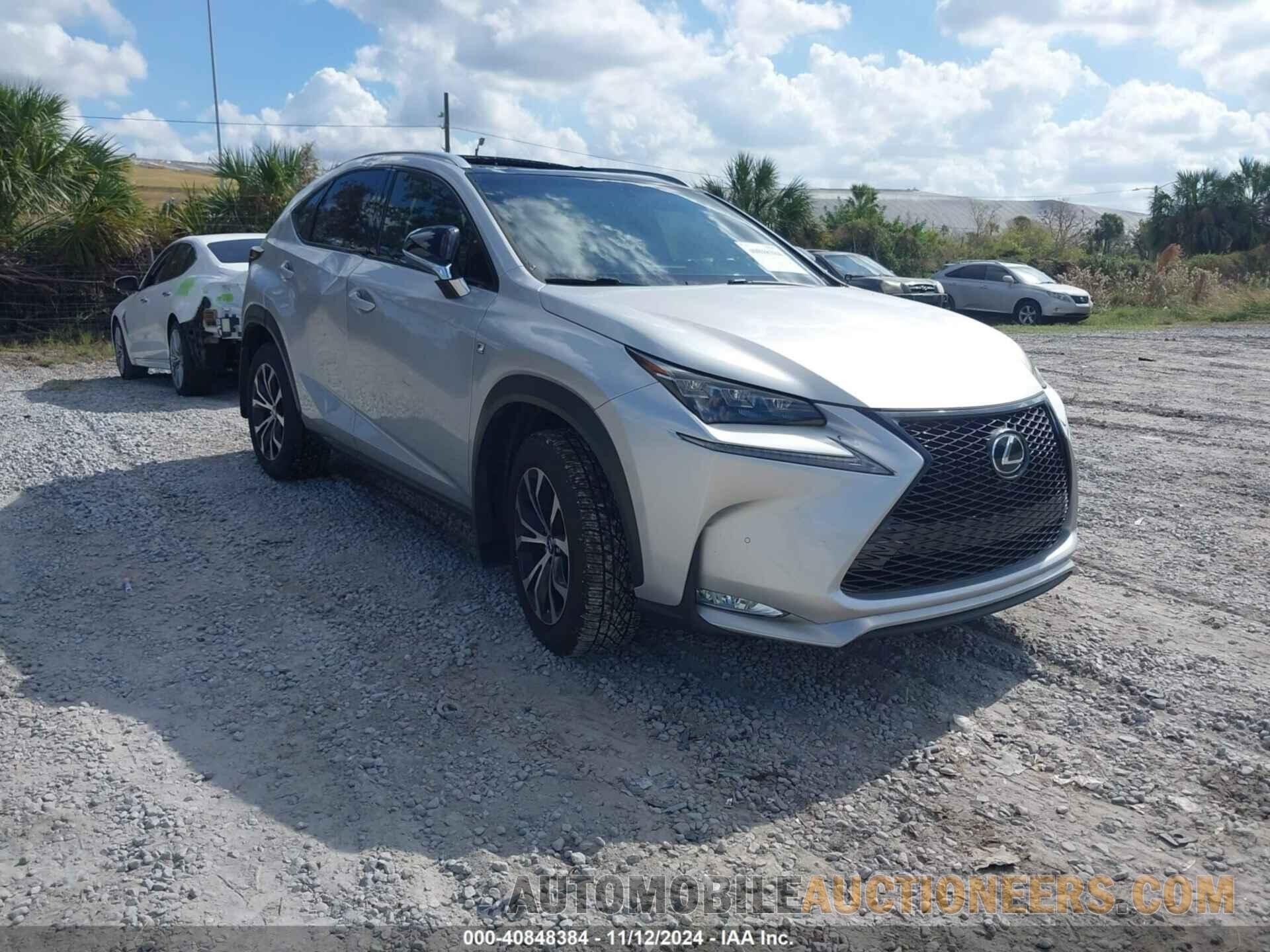 JTJBARBZ8G2046967 LEXUS NX 200T 2016