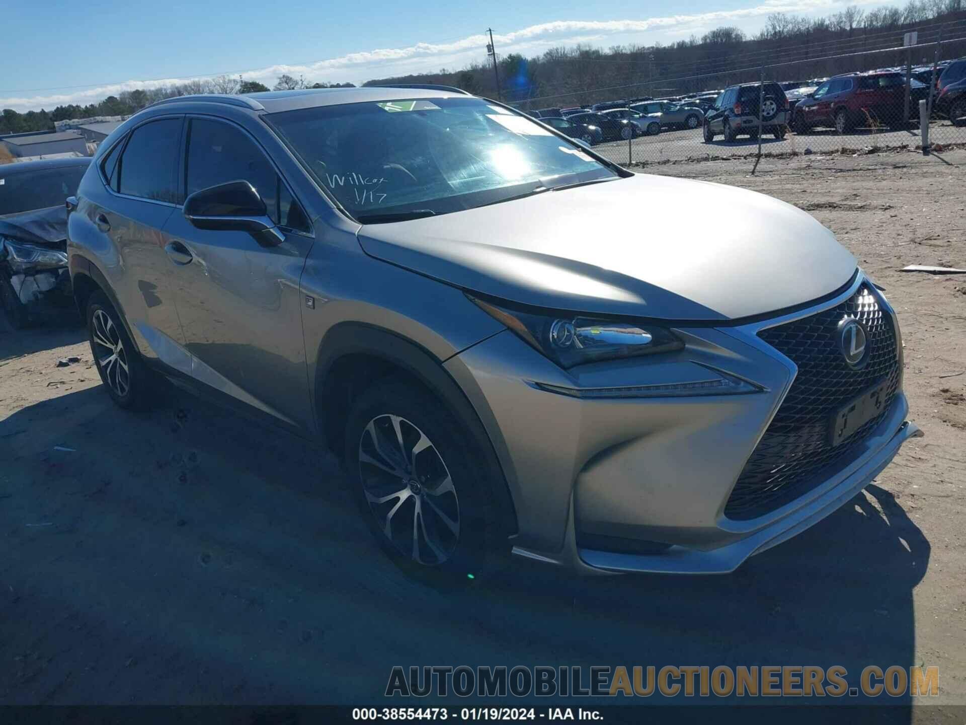 JTJBARBZ8G2050047 LEXUS NX 200T 2016