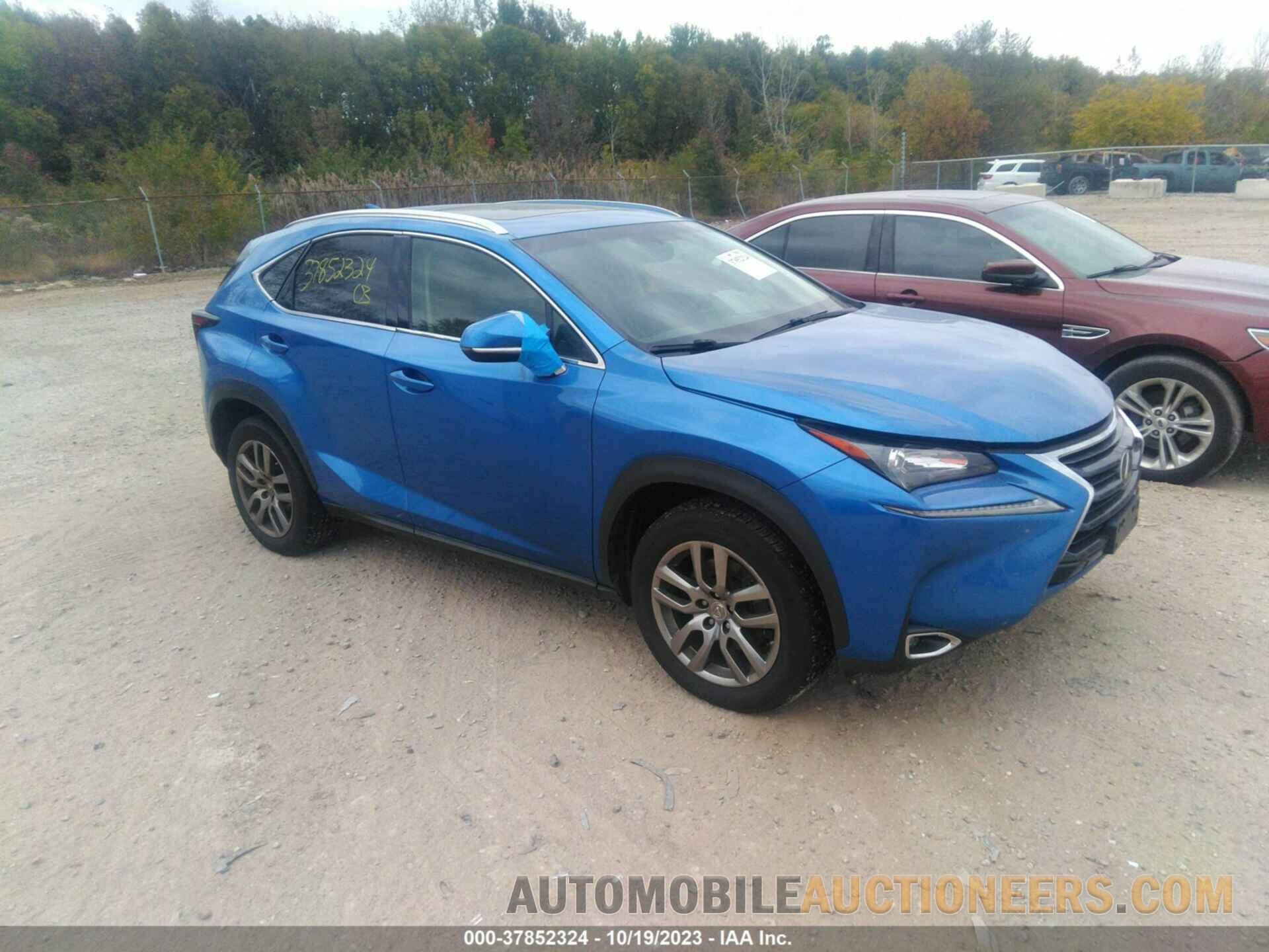 JTJBARBZ8G2050968 LEXUS NX 200T 2016