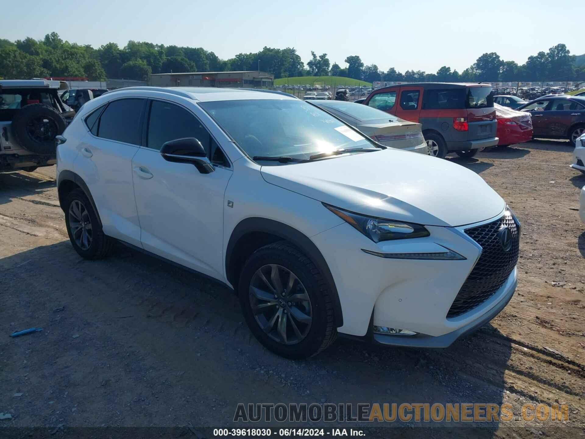 JTJBARBZ8G2075658 LEXUS NX 200T 2016