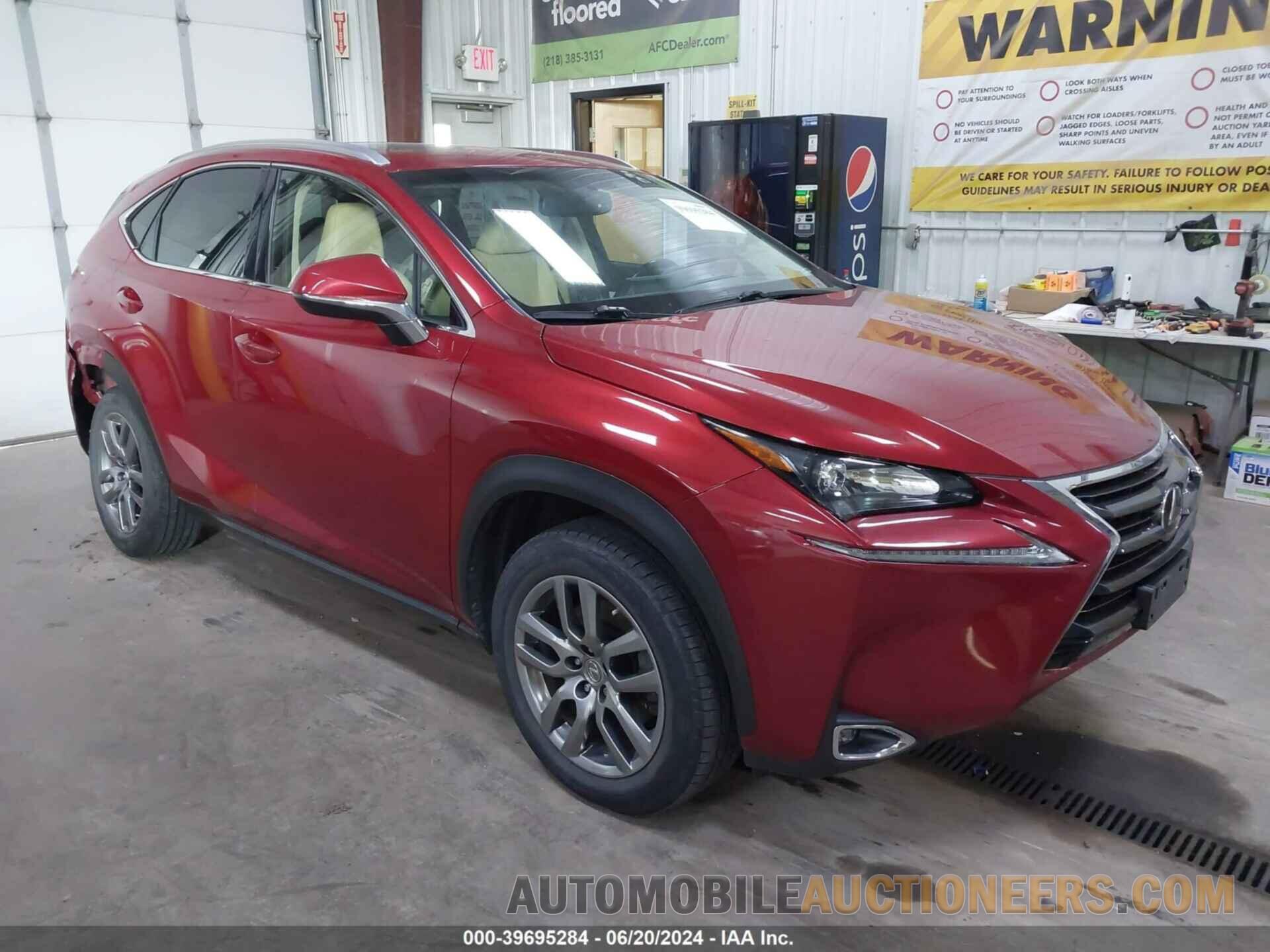 JTJBARBZ8G2095439 LEXUS NX 200T 2016