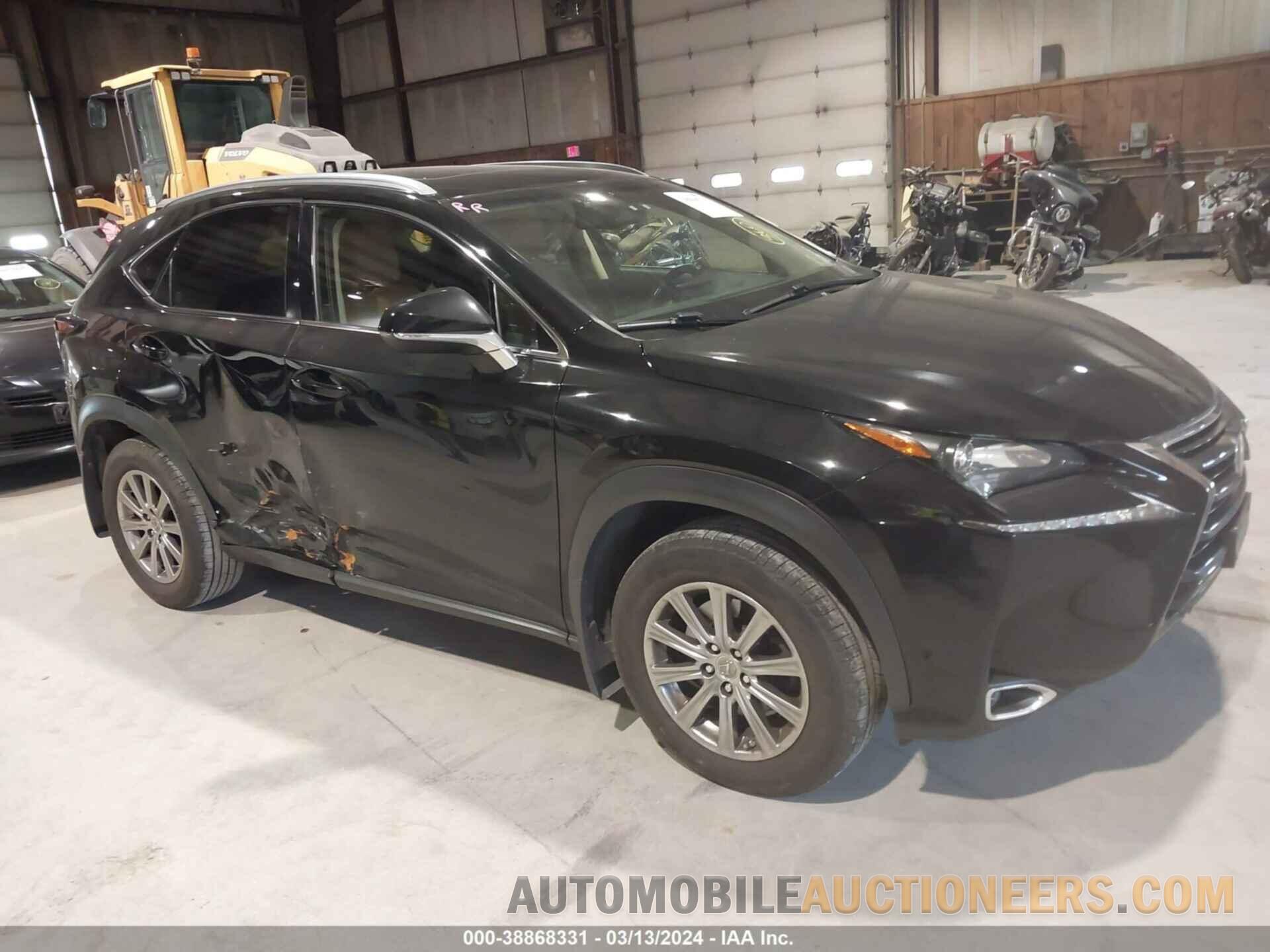 JTJBARBZ8H2129087 LEXUS NX 200T 2017