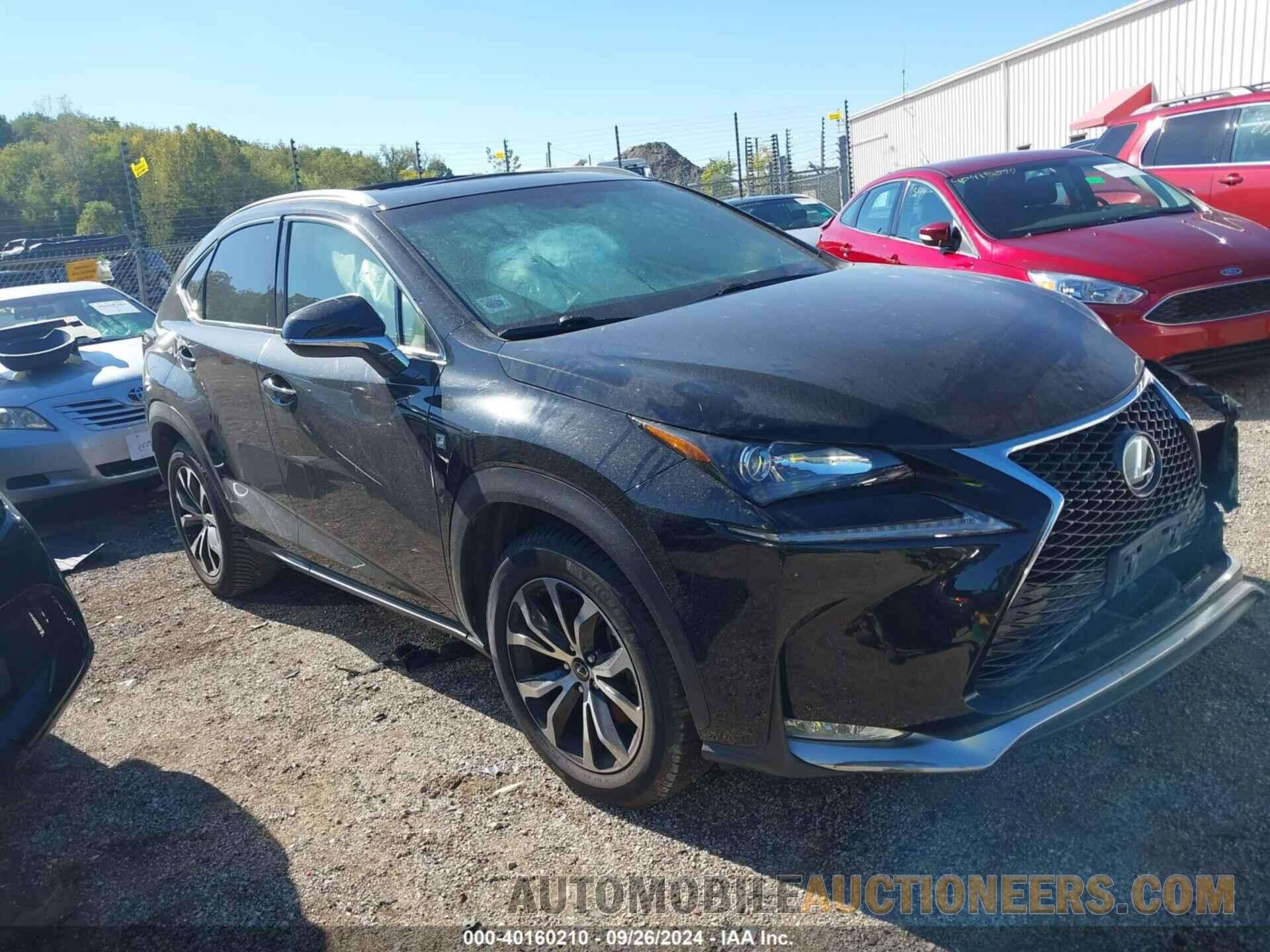 JTJBARBZ8H2141823 LEXUS NX 200T 2017