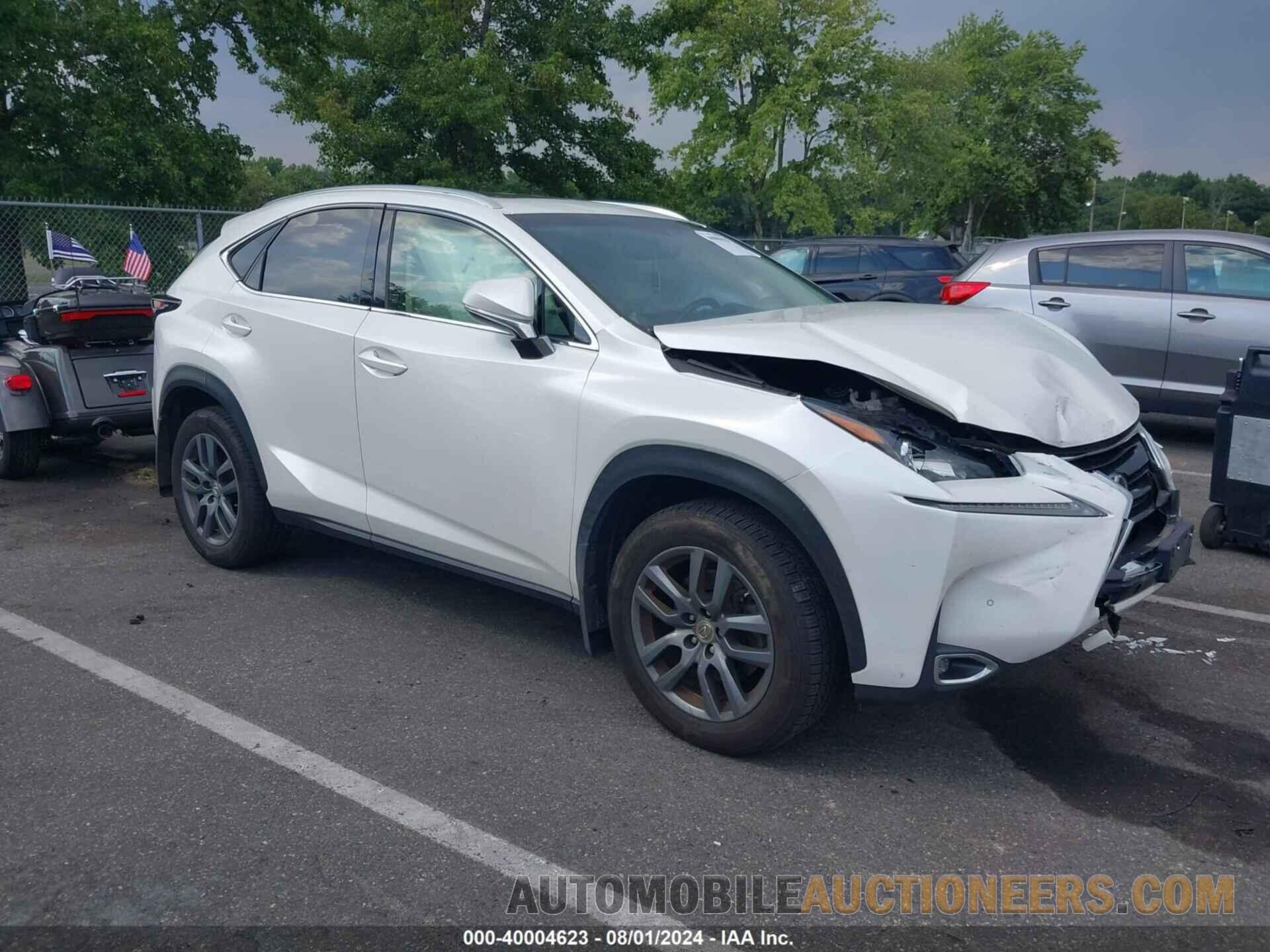 JTJBARBZ9G2085521 LEXUS NX 200T 2016