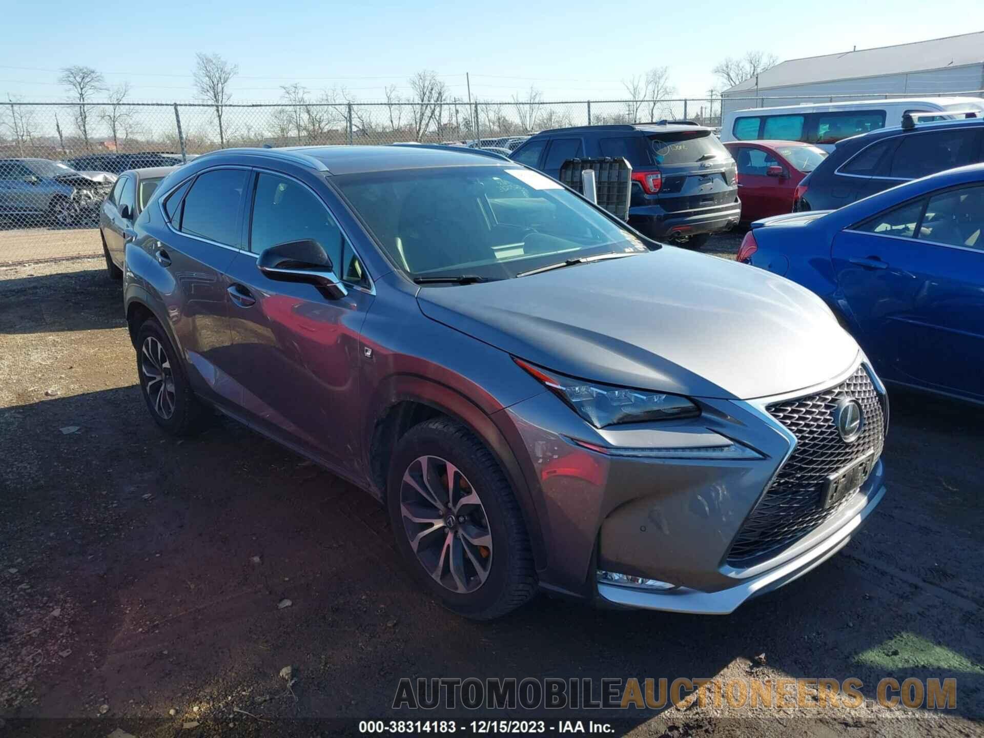 JTJBARBZ9H2123573 LEXUS NX 200T 2017