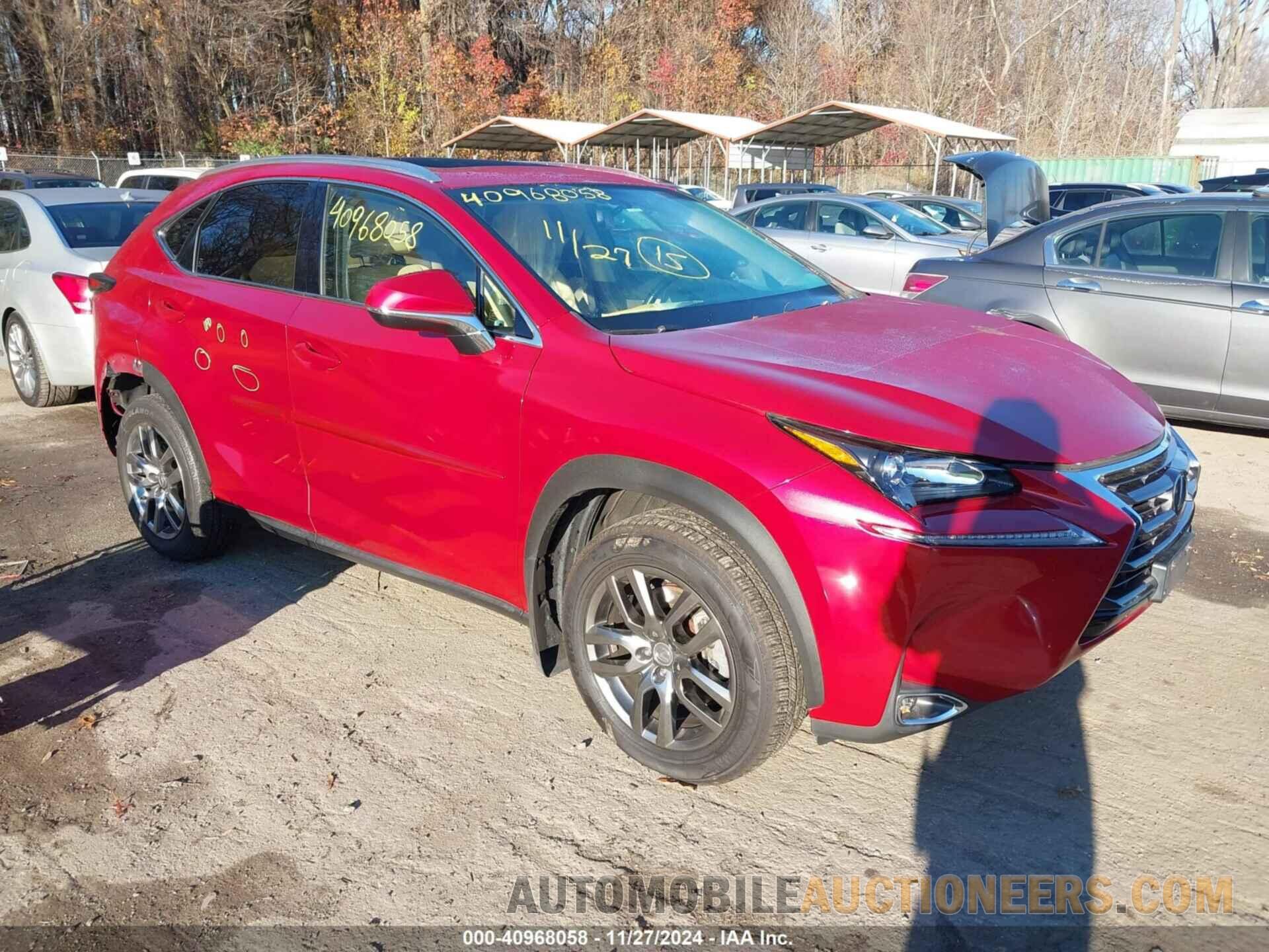 JTJBARBZXF2002385 LEXUS NX 200T 2015