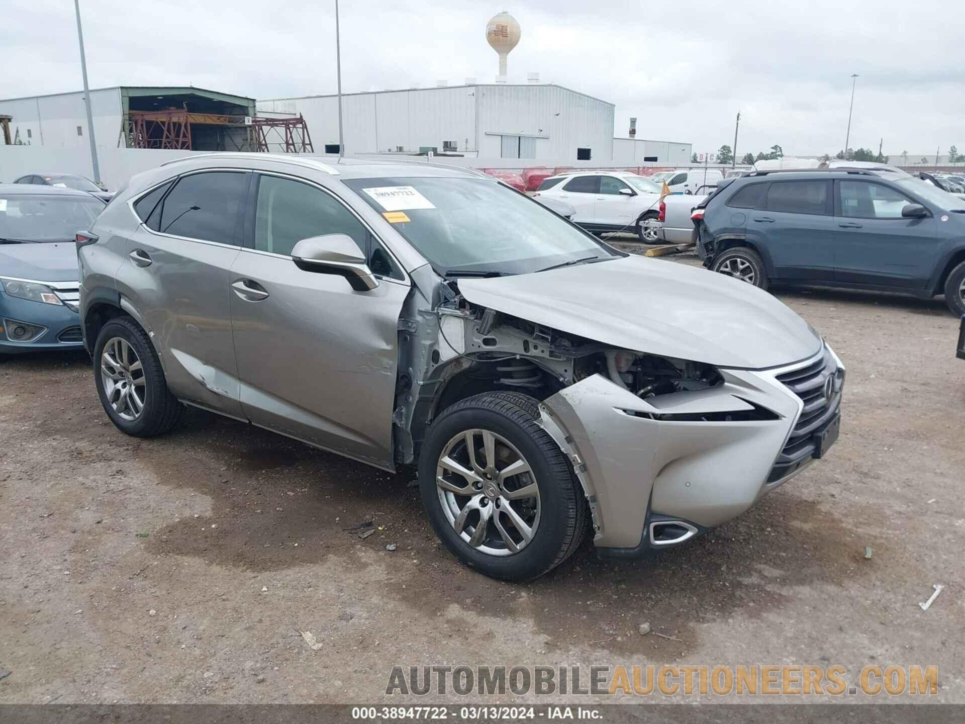 JTJBARBZXF2009112 LEXUS NX 200T 2015