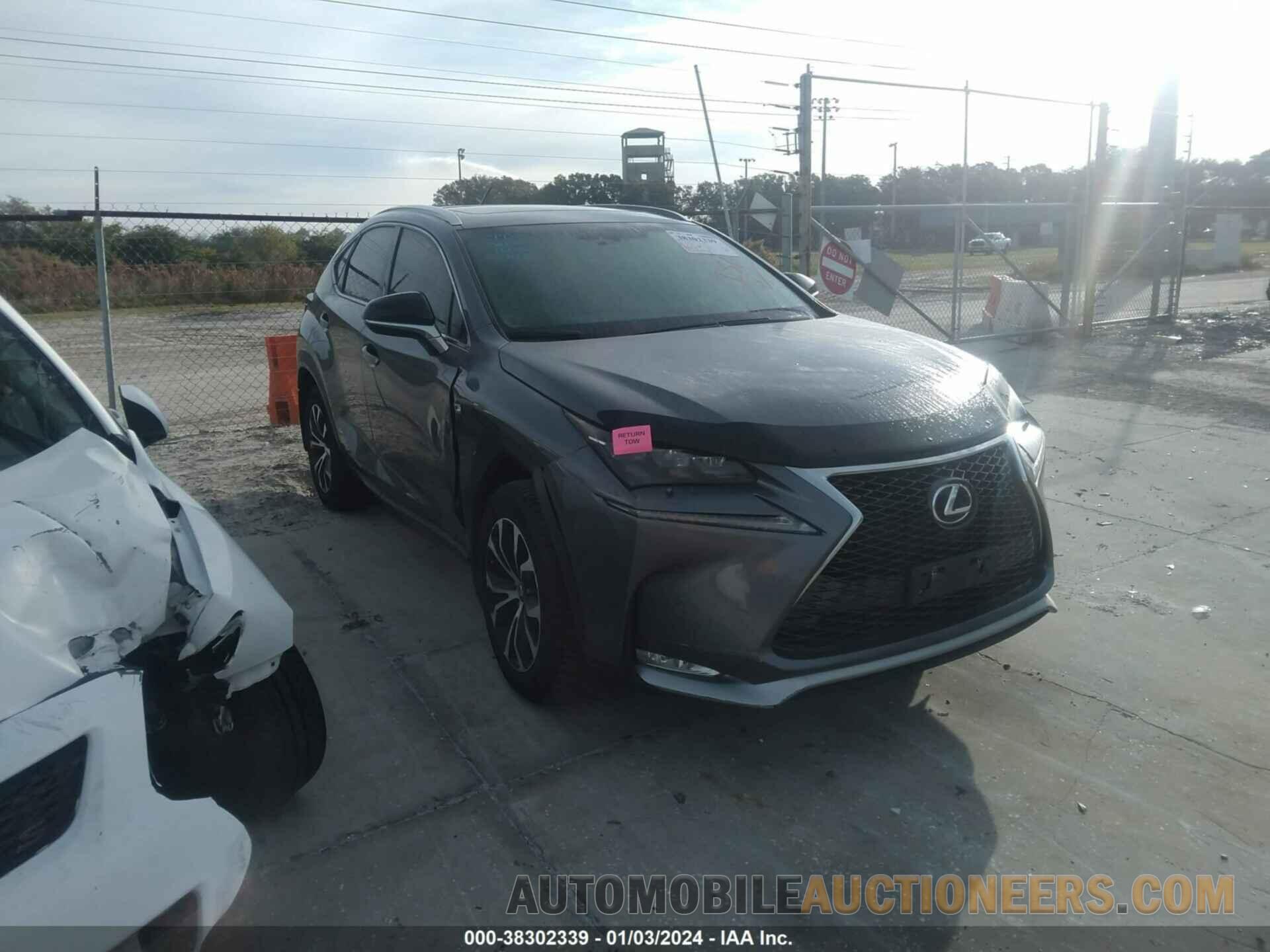 JTJBARBZXF2011135 LEXUS NX 2015