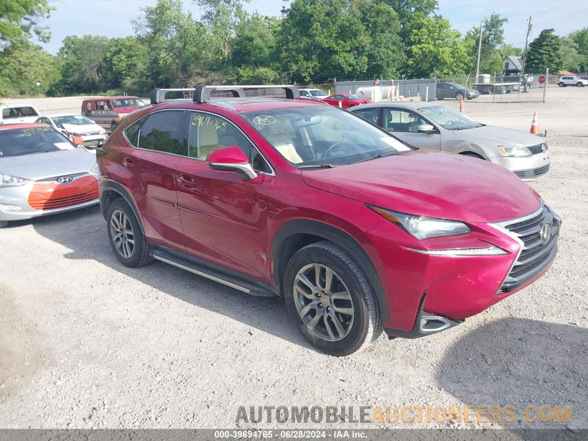 JTJBARBZXF2026394 LEXUS NX 200T 2015