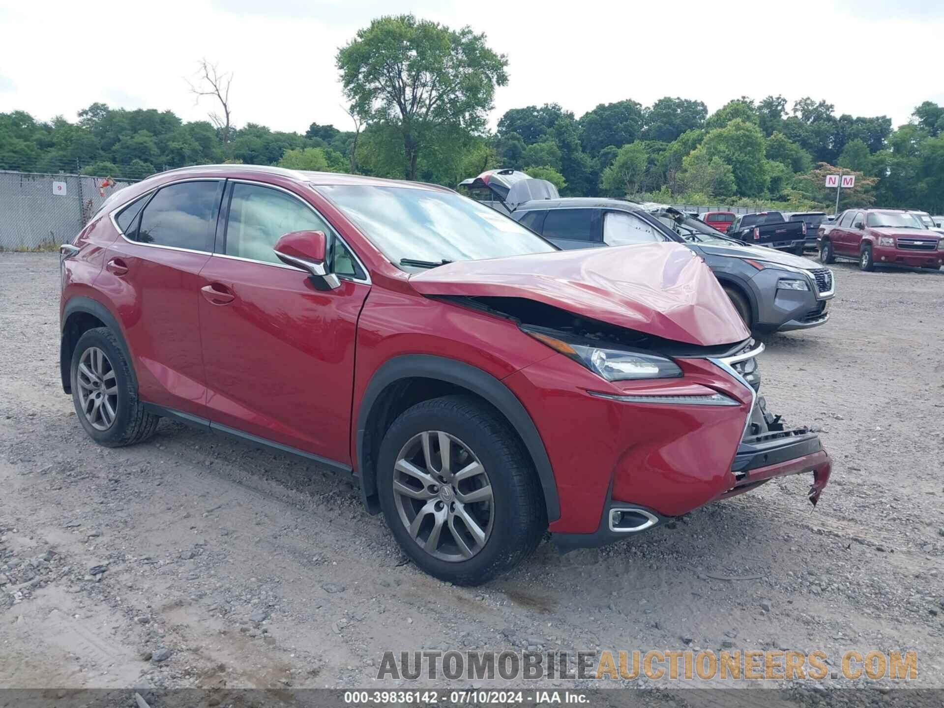 JTJBARBZXG2057923 LEXUS NX 2016