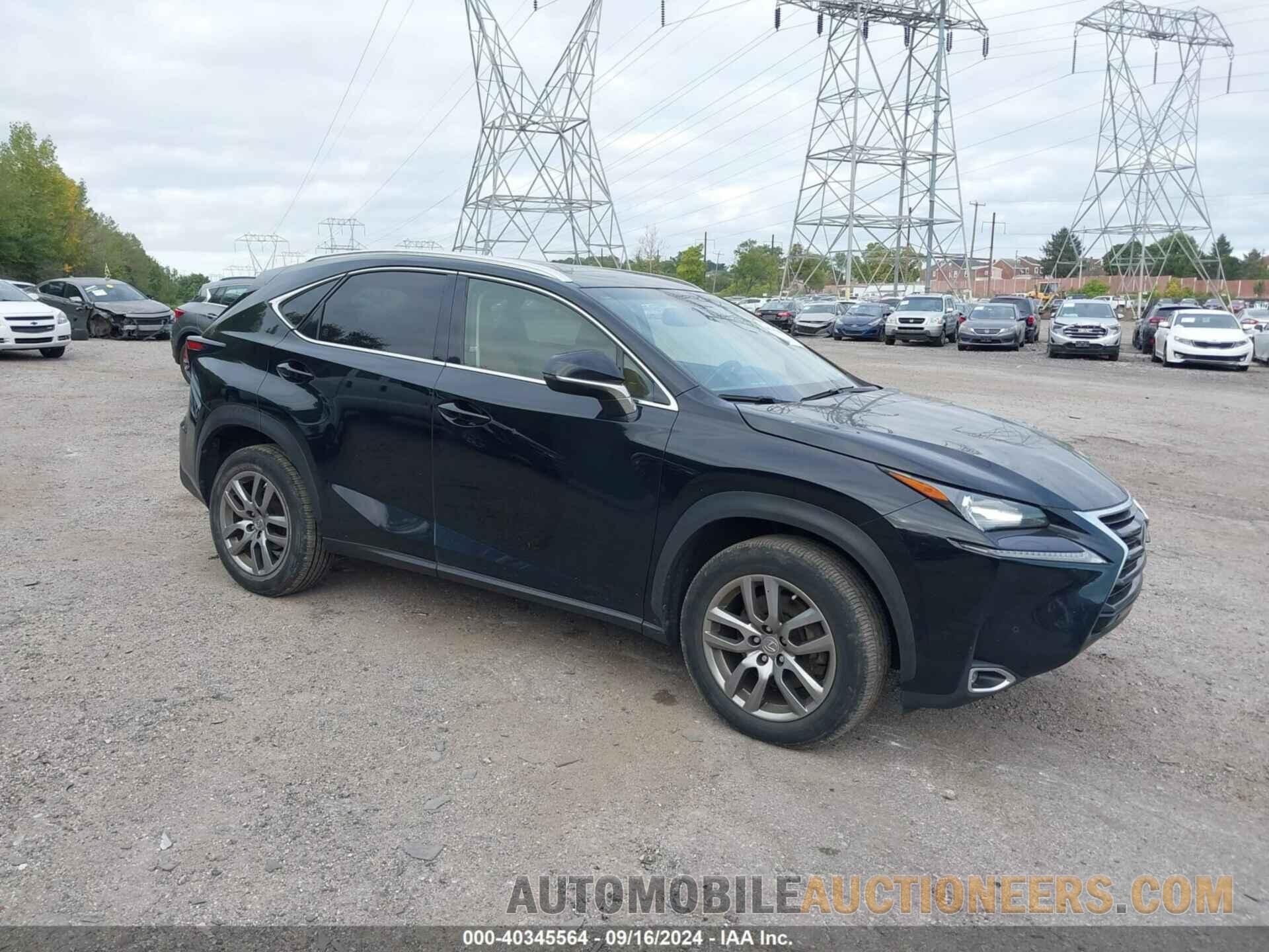 JTJBARBZXG2063463 LEXUS NX 200T 2016