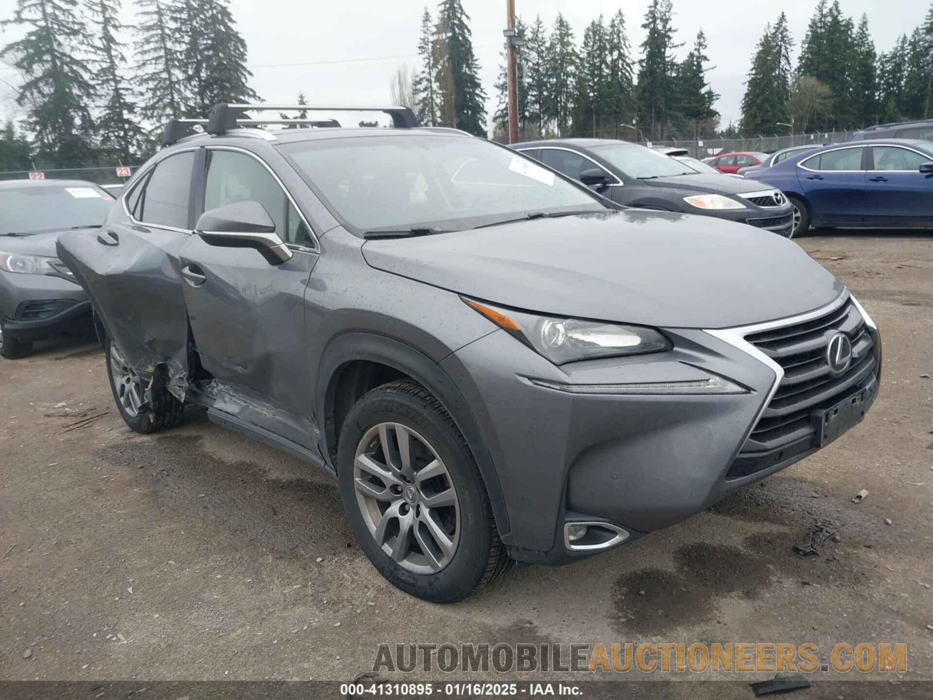 JTJBARBZXG2064984 LEXUS NX 200T 2016