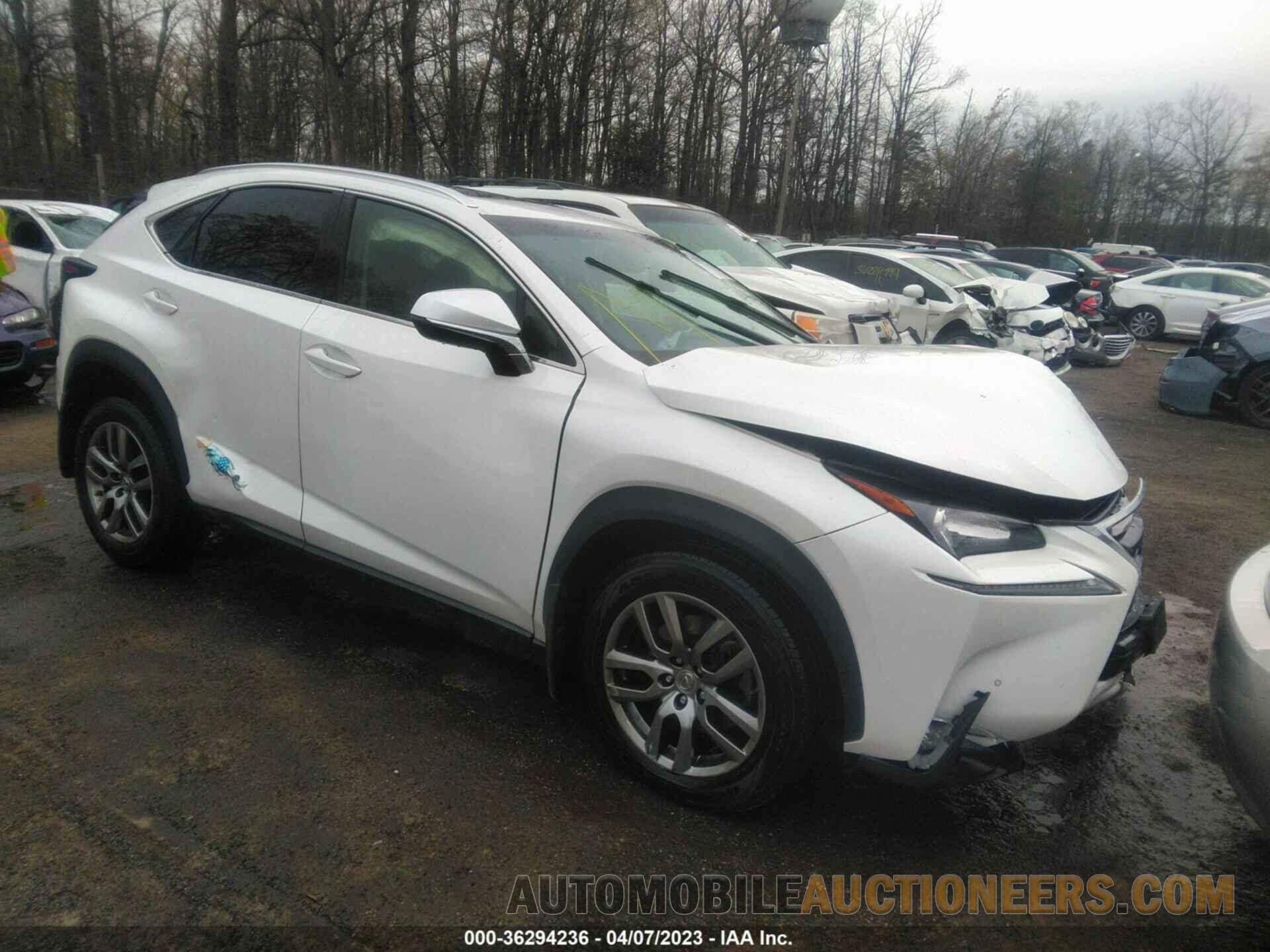 JTJBARBZXG2085303 LEXUS NX 200T 2016