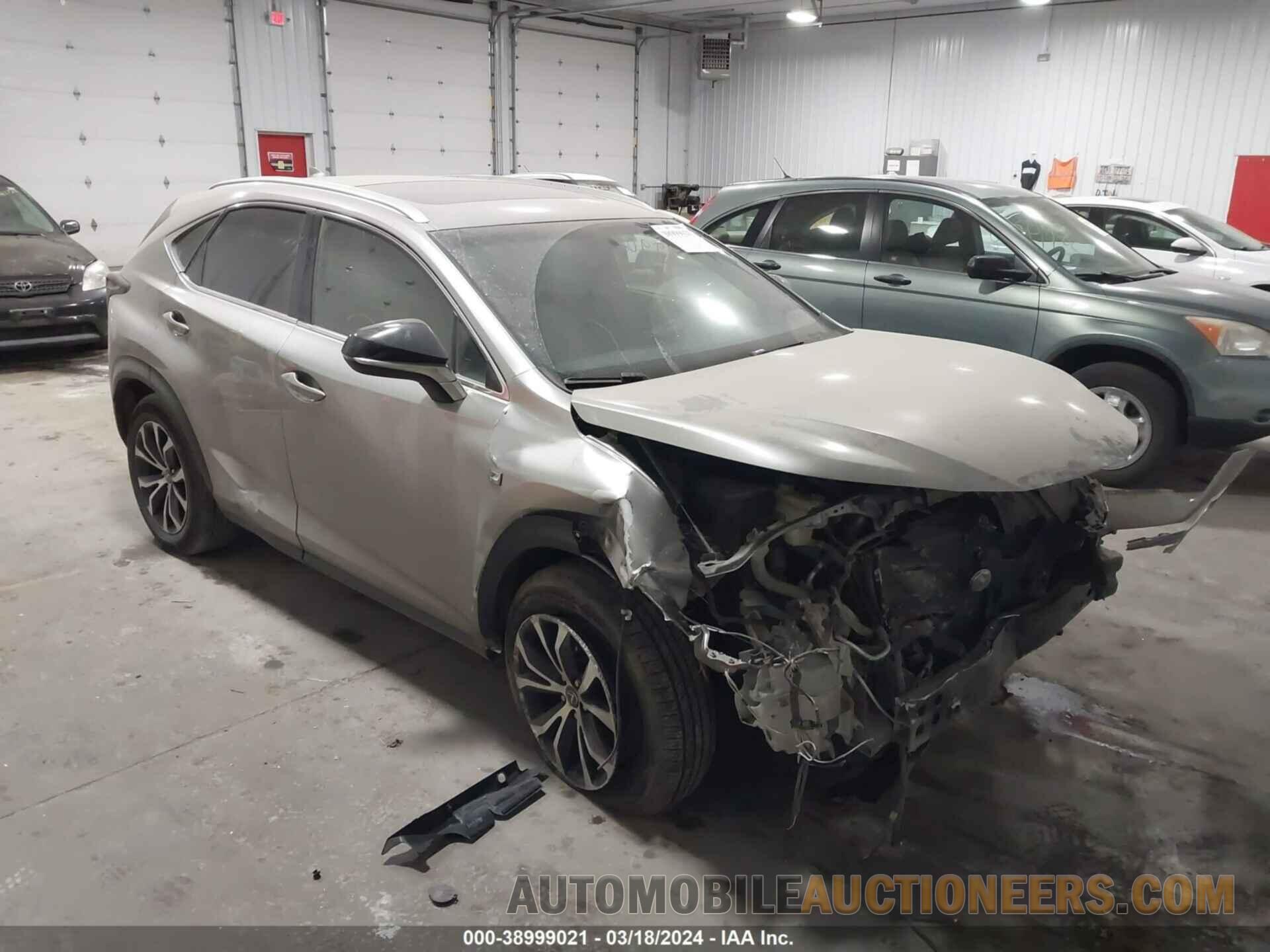 JTJBARBZXG2086970 LEXUS NX 200T 2016