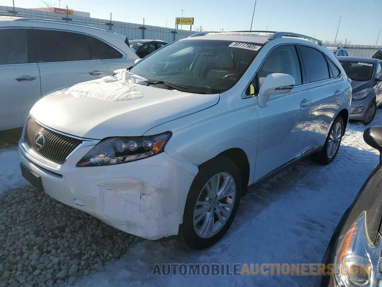 JTJBC1BA3B2420951 LEXUS RX450 2011