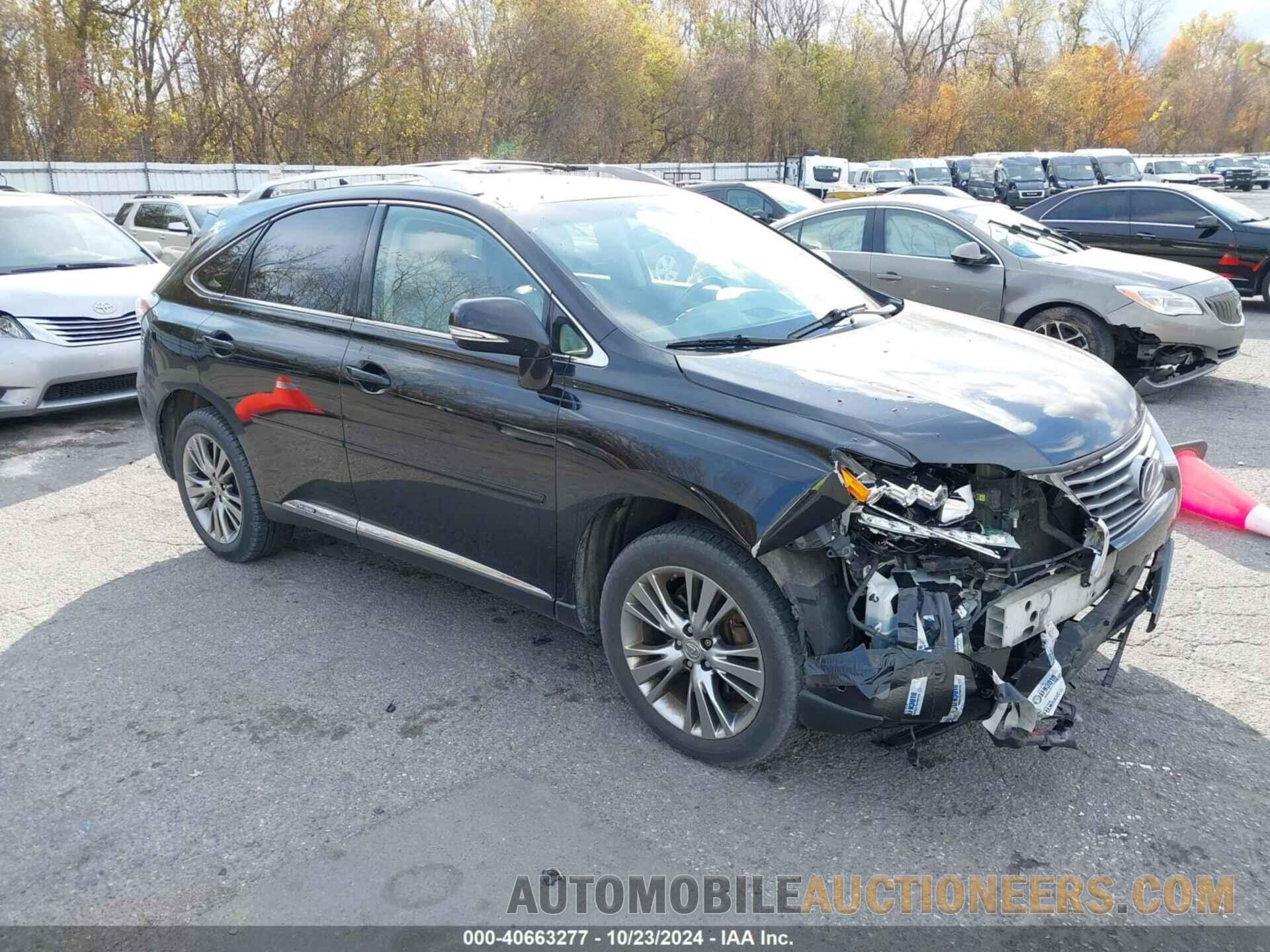 JTJBC1BA5D2053554 LEXUS RX 450H 2013