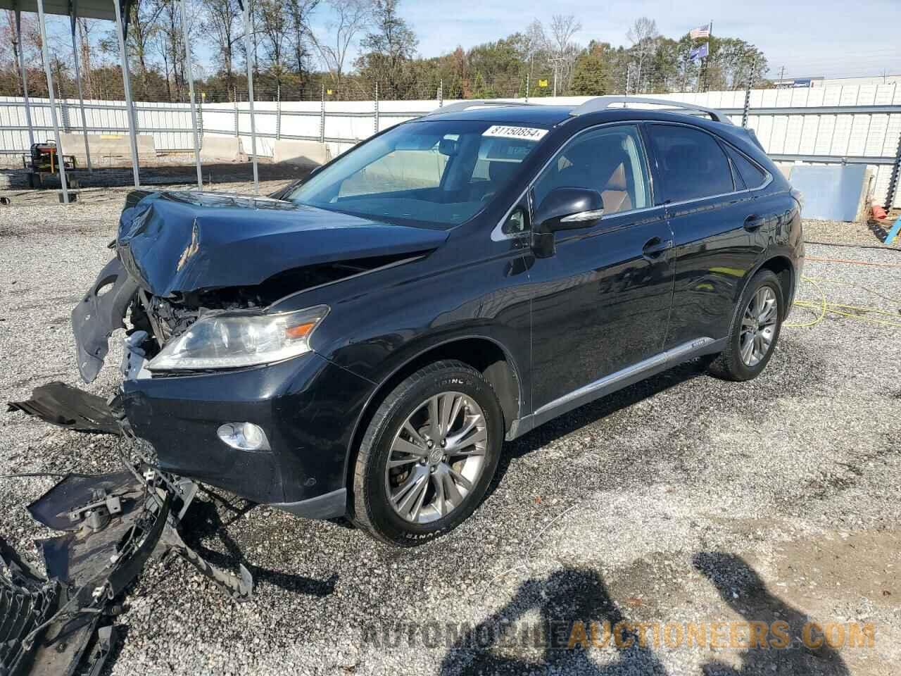 JTJBC1BA5E2067598 LEXUS RX450 2014