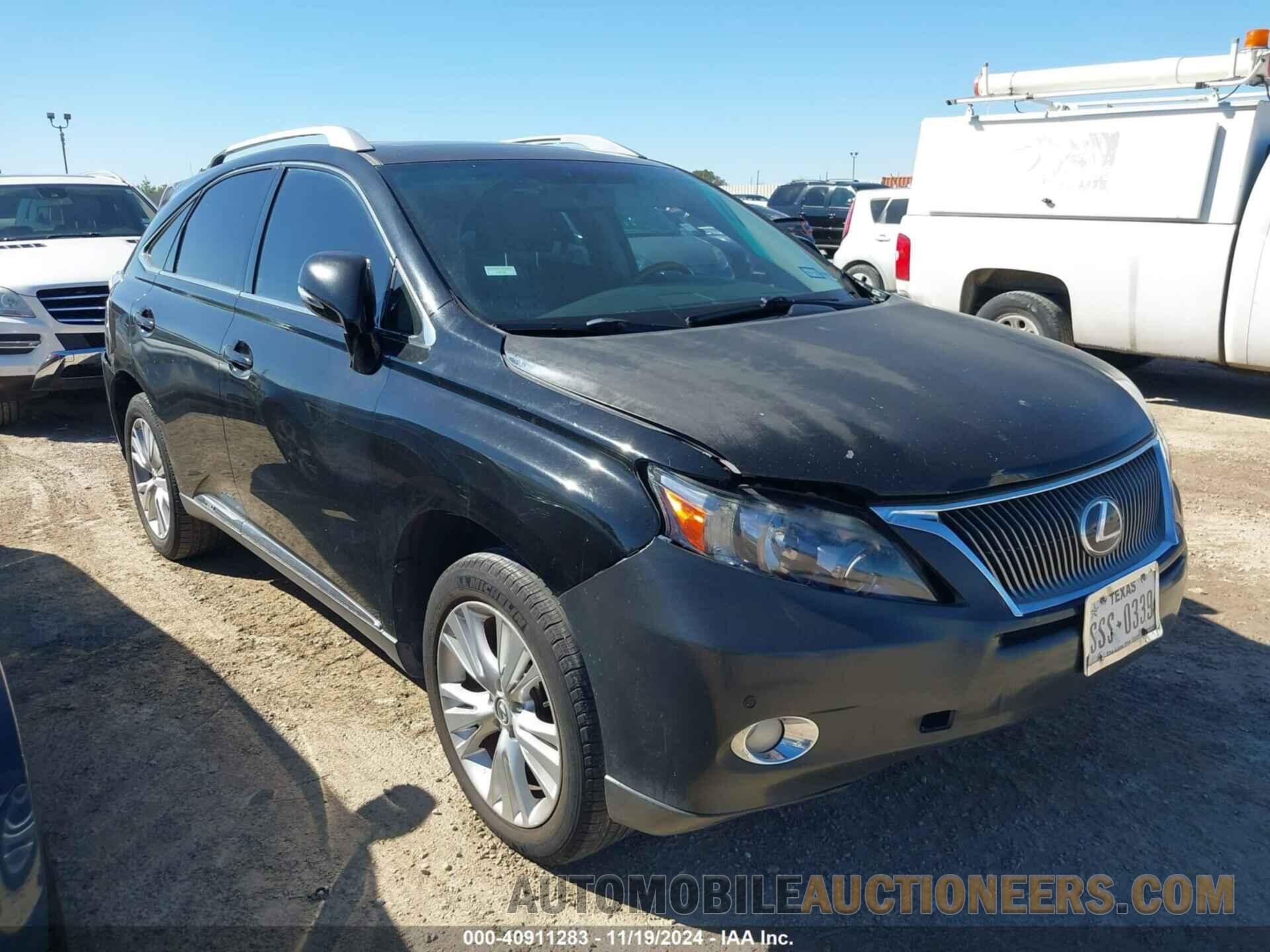 JTJBC1BA6B2034752 LEXUS RX 450H 2011